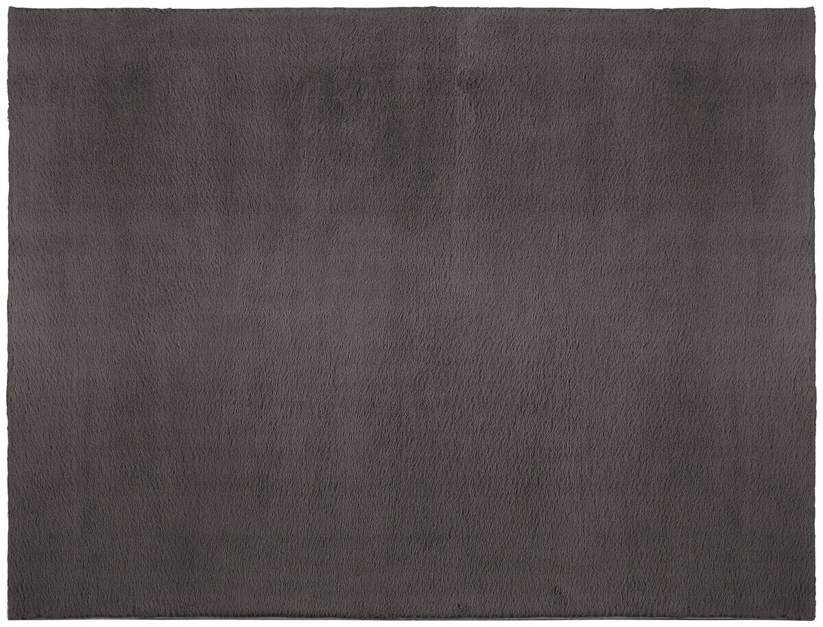 Merinos Teppich Cozy anthrazit B/L: ca. 160x220 cm