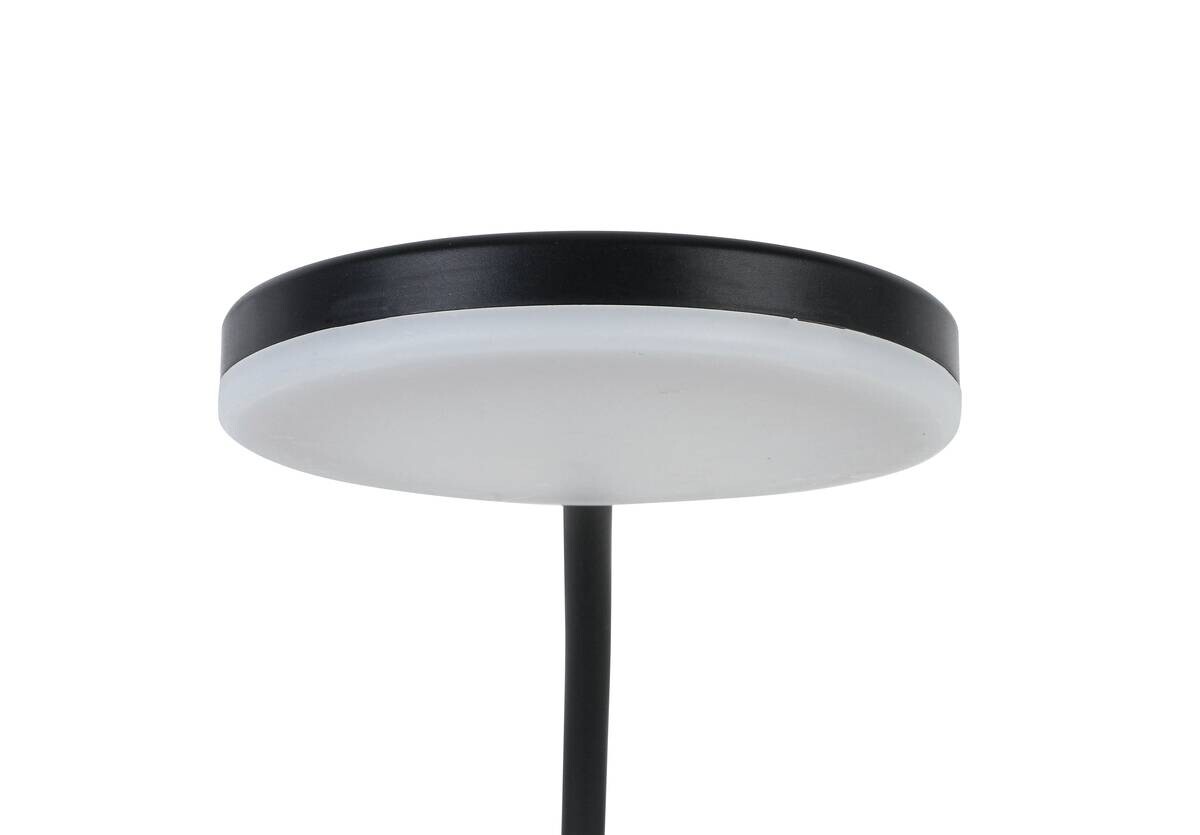 Nolo Tischleuchte Noah schwarz Kunststoff B/H/L: ca. 6,5x52x14 cm