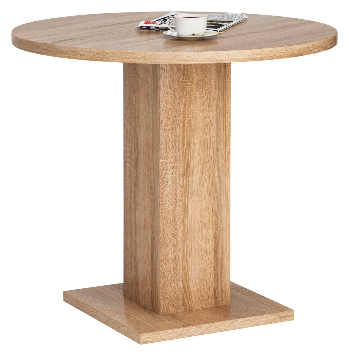 Esstisch Leo Eiche Sonoma Nachbildung B/H/T/D: ca. 85x75x85x85 cm