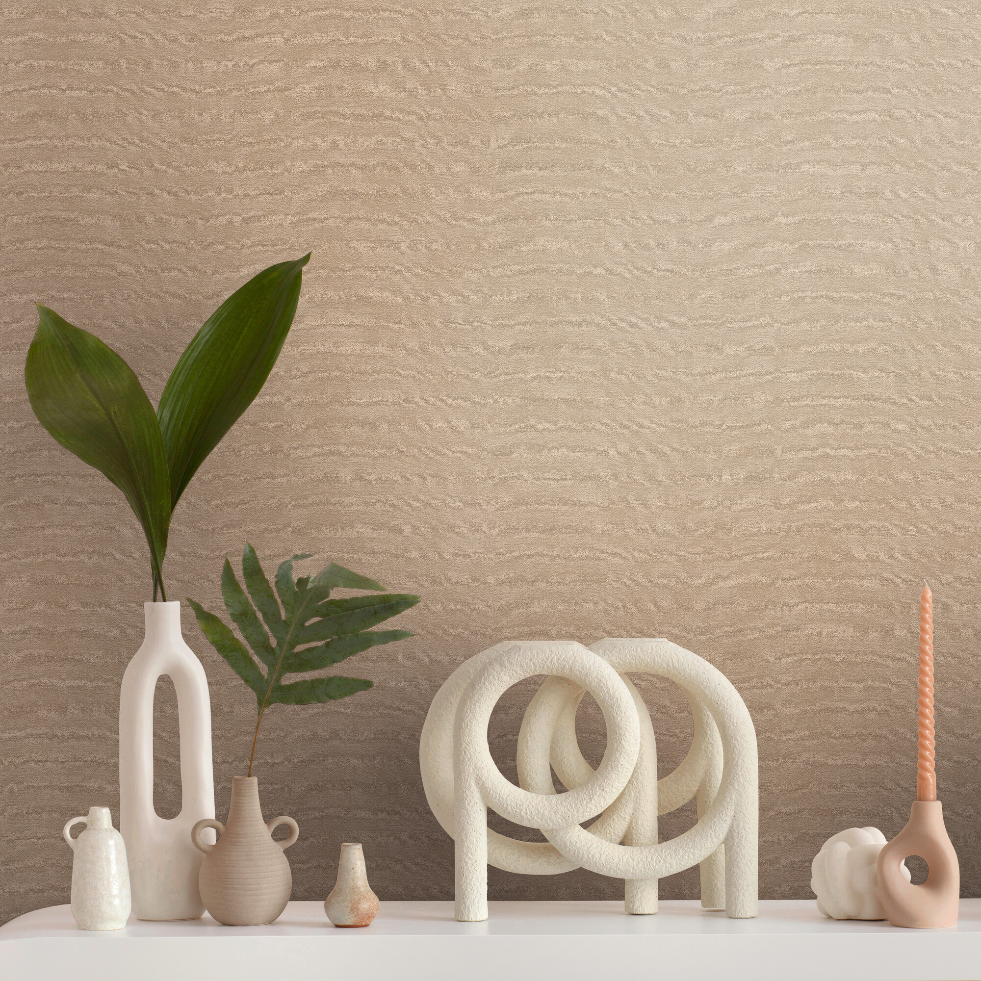 A.S.Creation Vliestapete beige B/H/D: ca. 53x1005x10,7 cm