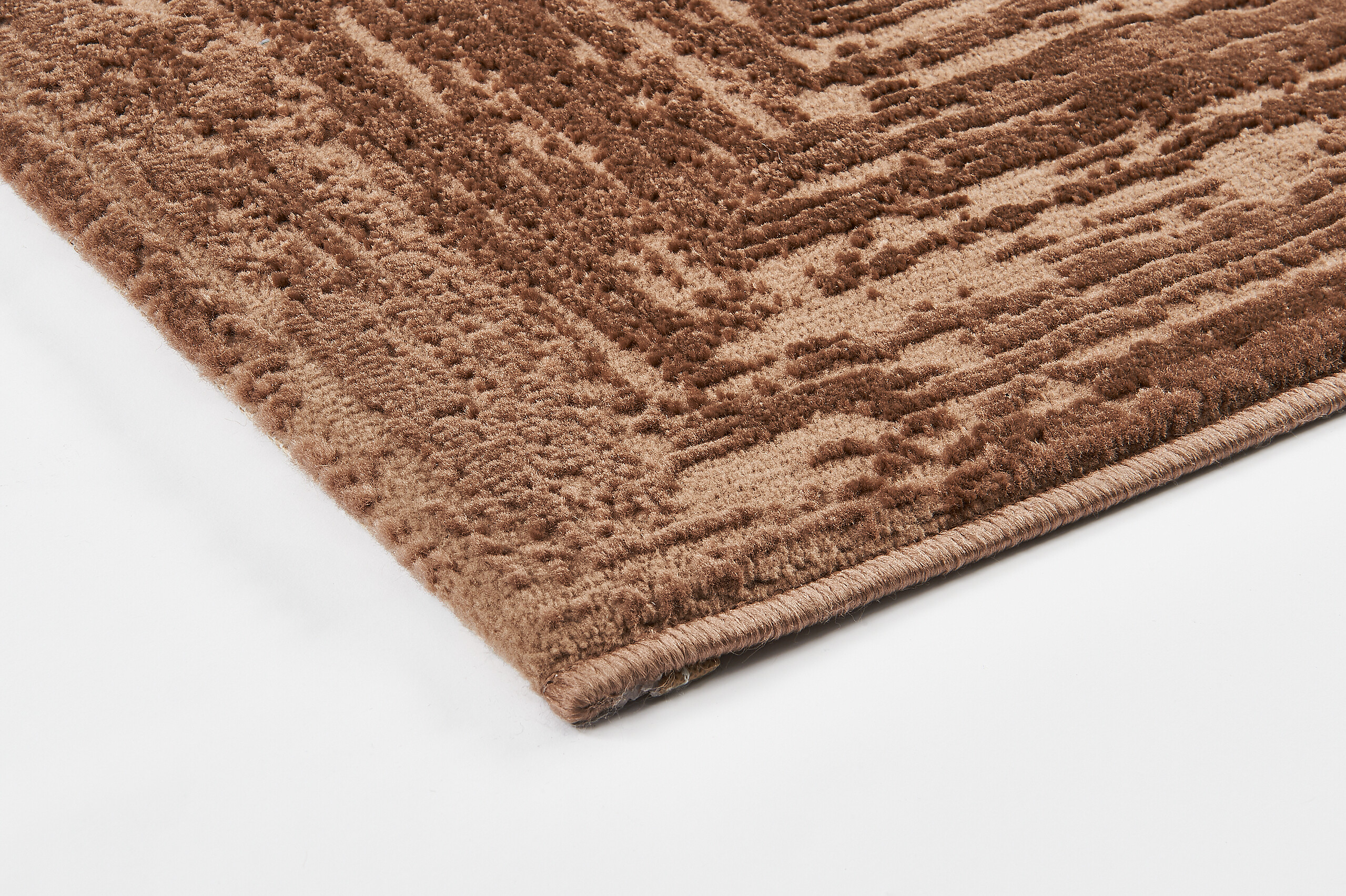 Webteppich Costa mokka B/L: ca. 80x300 cm