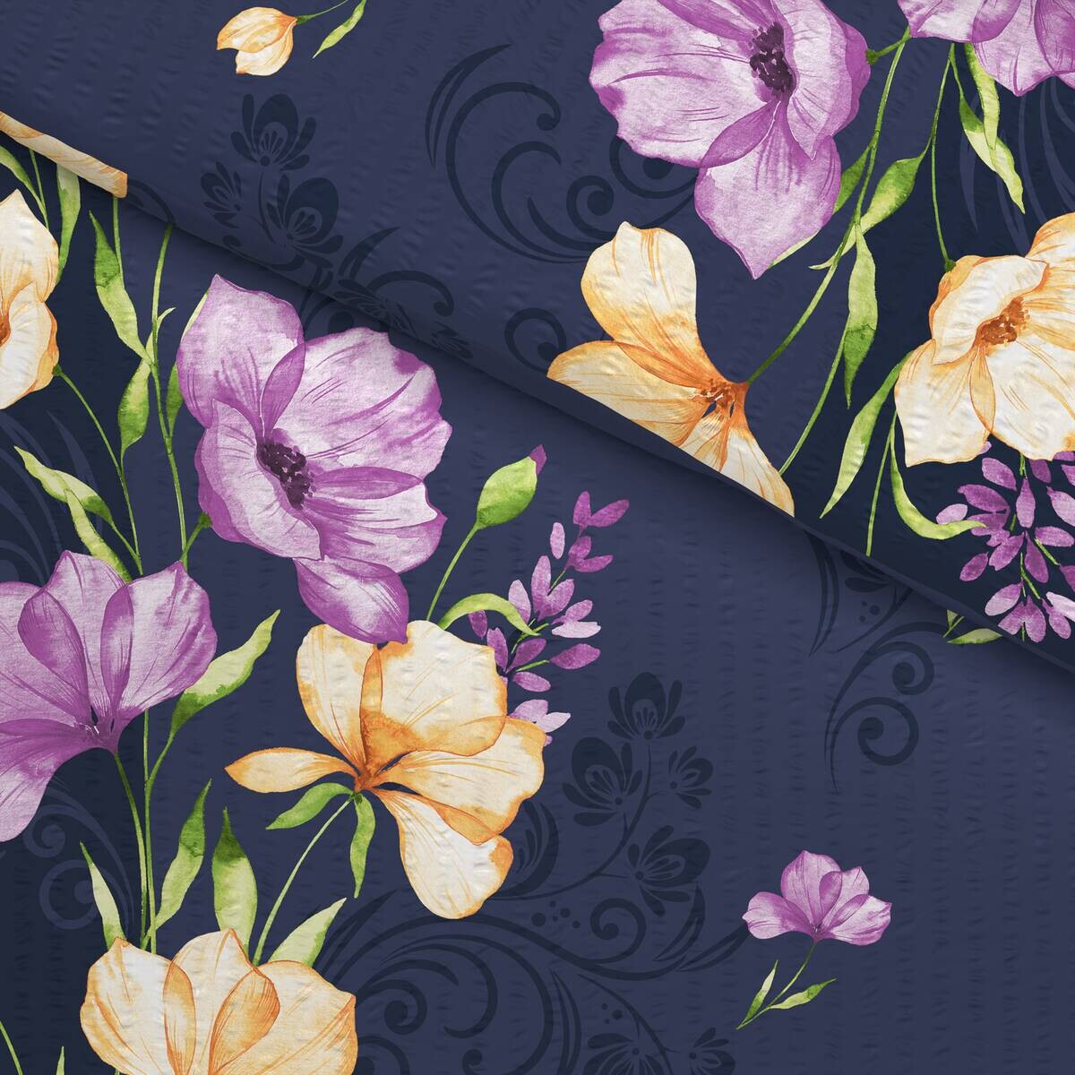 Baumwoll Bettwäsche Seersucker