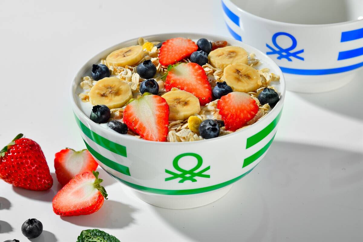 BENETTON Schalenset RAINBOW multicolor Porzellan