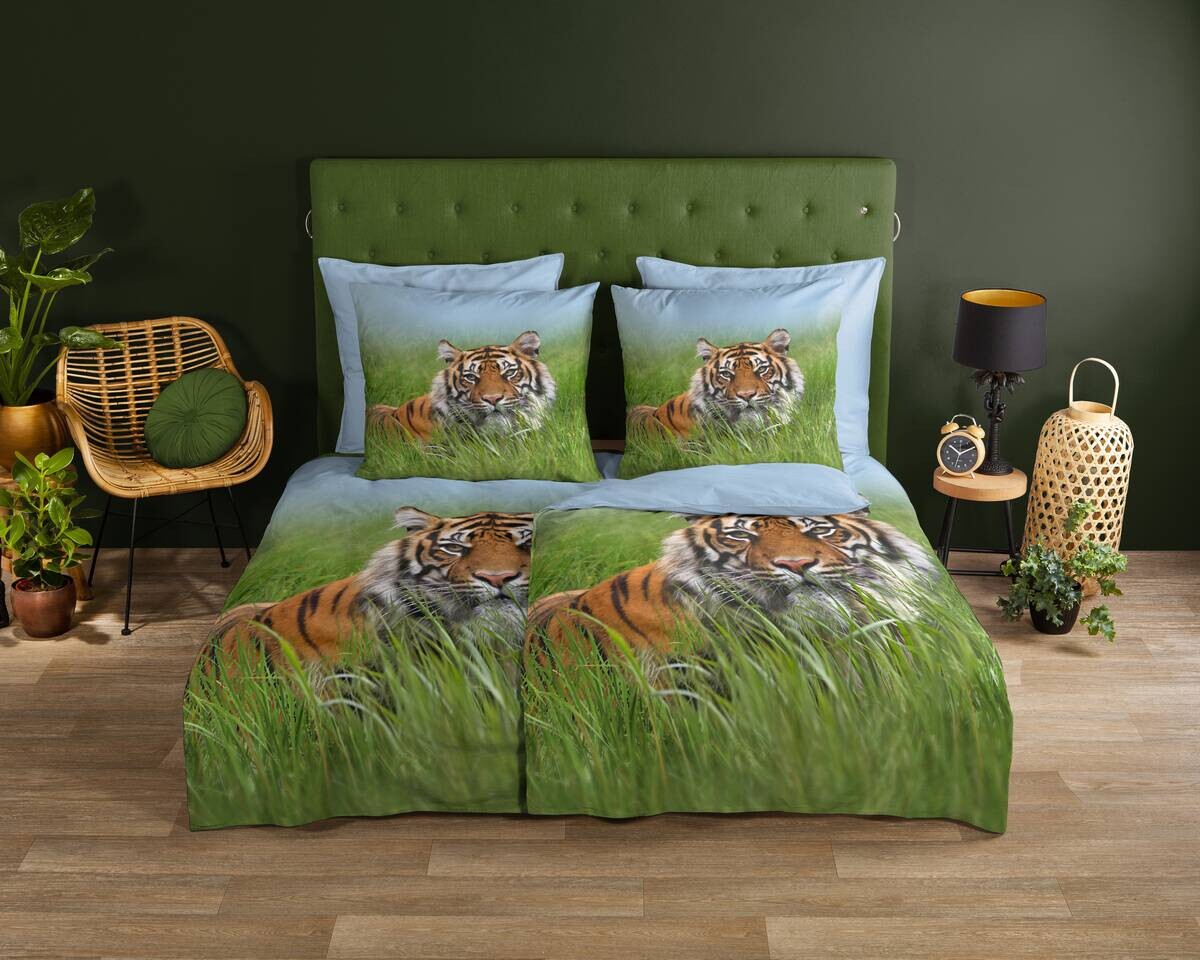 Baumwoll Bettwäsche Silence Multi Baumwolle B/L: ca. 155x220 cm