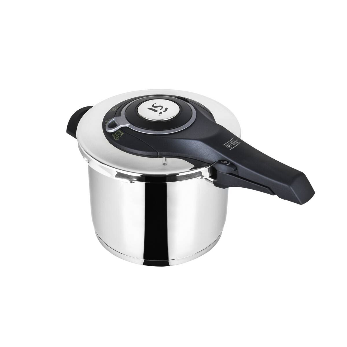 SAN IGNACIO Schnellkochtopf PRO silber Edelstahl D: ca. 22 cm