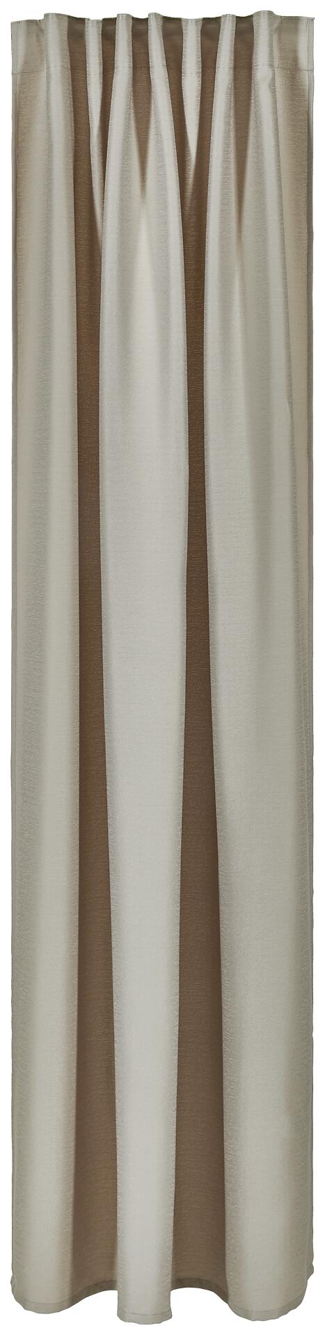 POCOline Kombivorhang Elena taupe B/L: ca. 140x245 cm