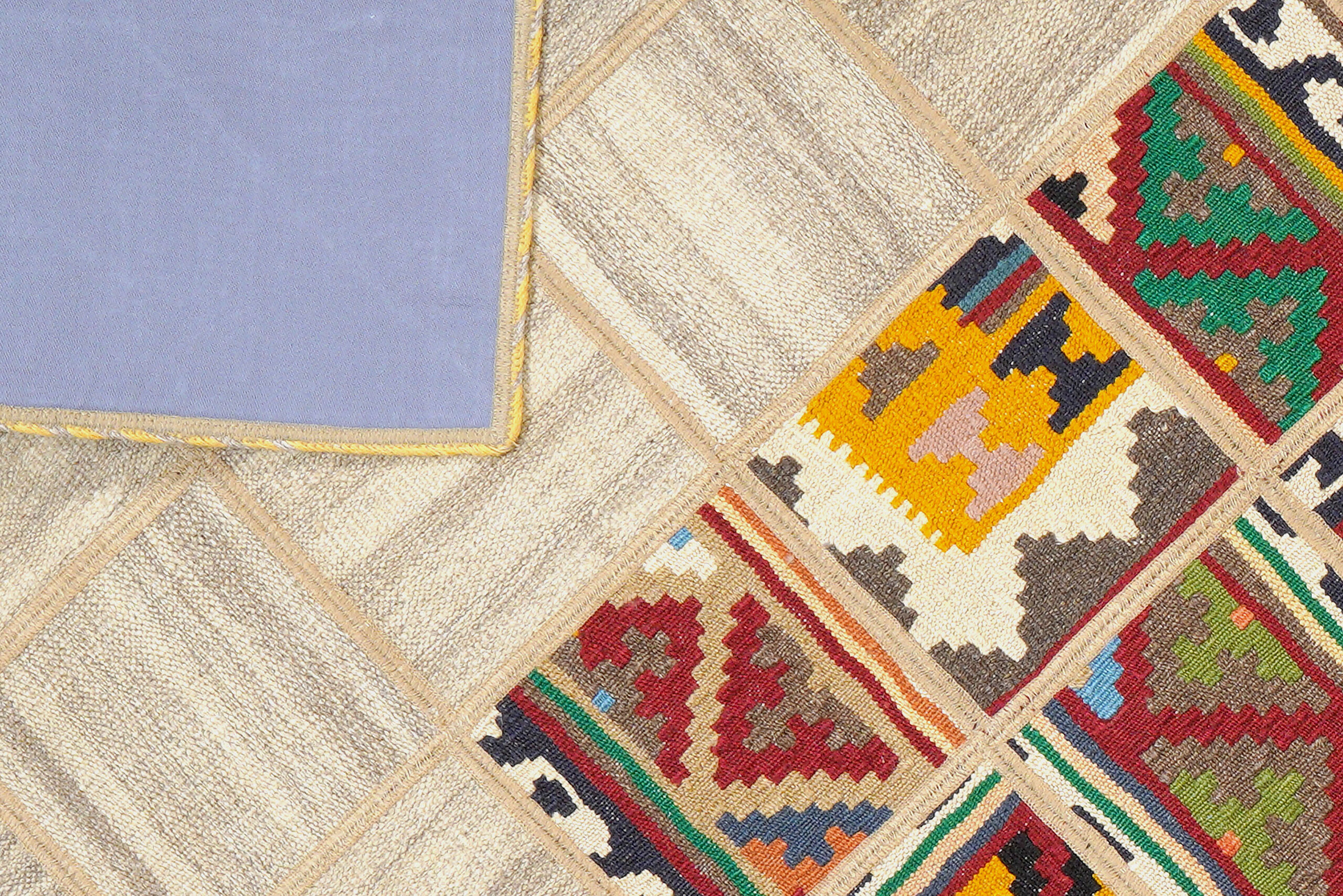 PersaTepp Teppich Kelim Tekkehdouz beige B/H/L: ca. 150x1x200 cm