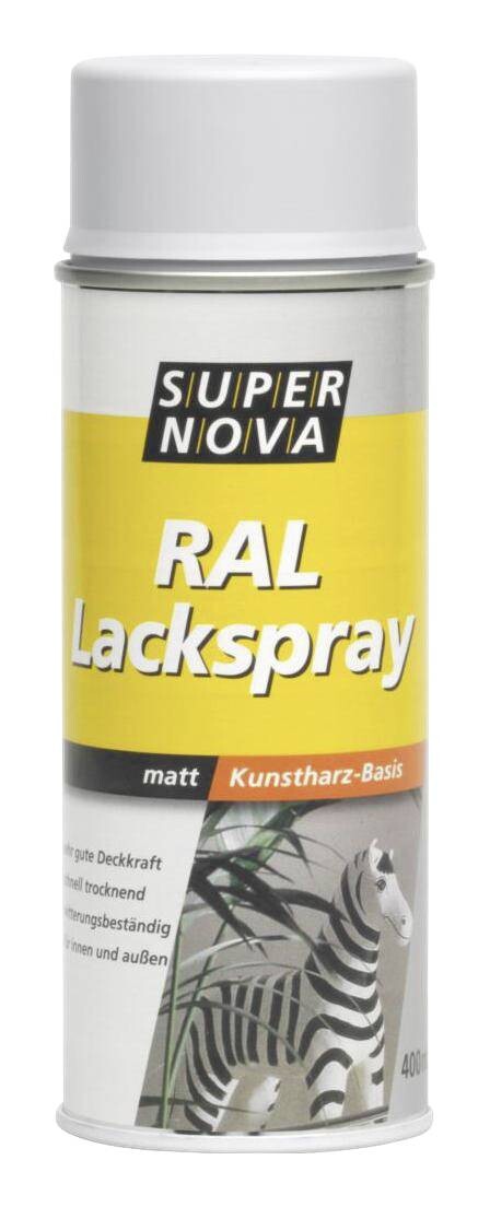 Super-Nova Lackspray weiß seidenmatt ca. 0,4 l