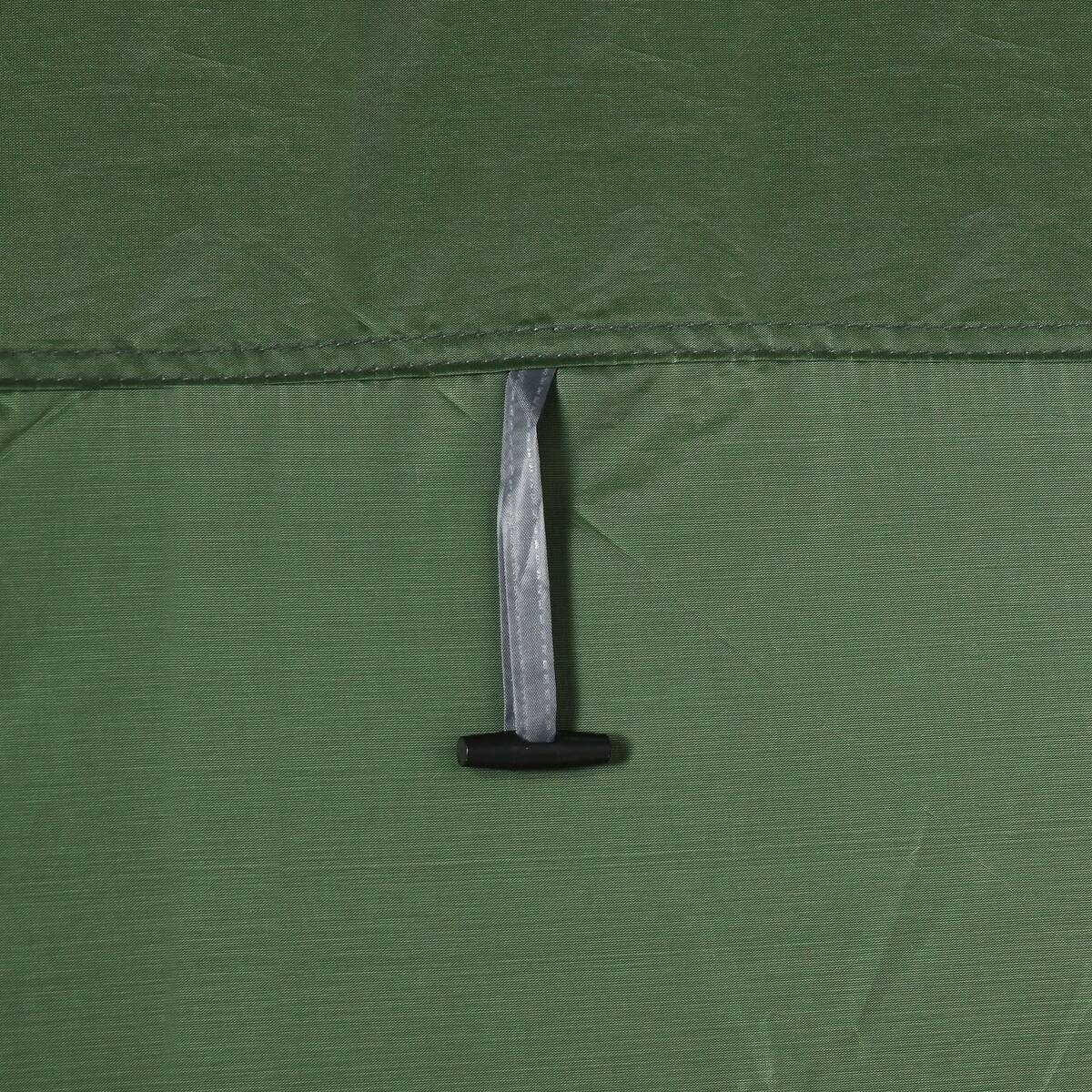 Outsunny Camping-Zubehör dunkelgrün Polypropylen B/H/L: ca. 124x126x189 cm