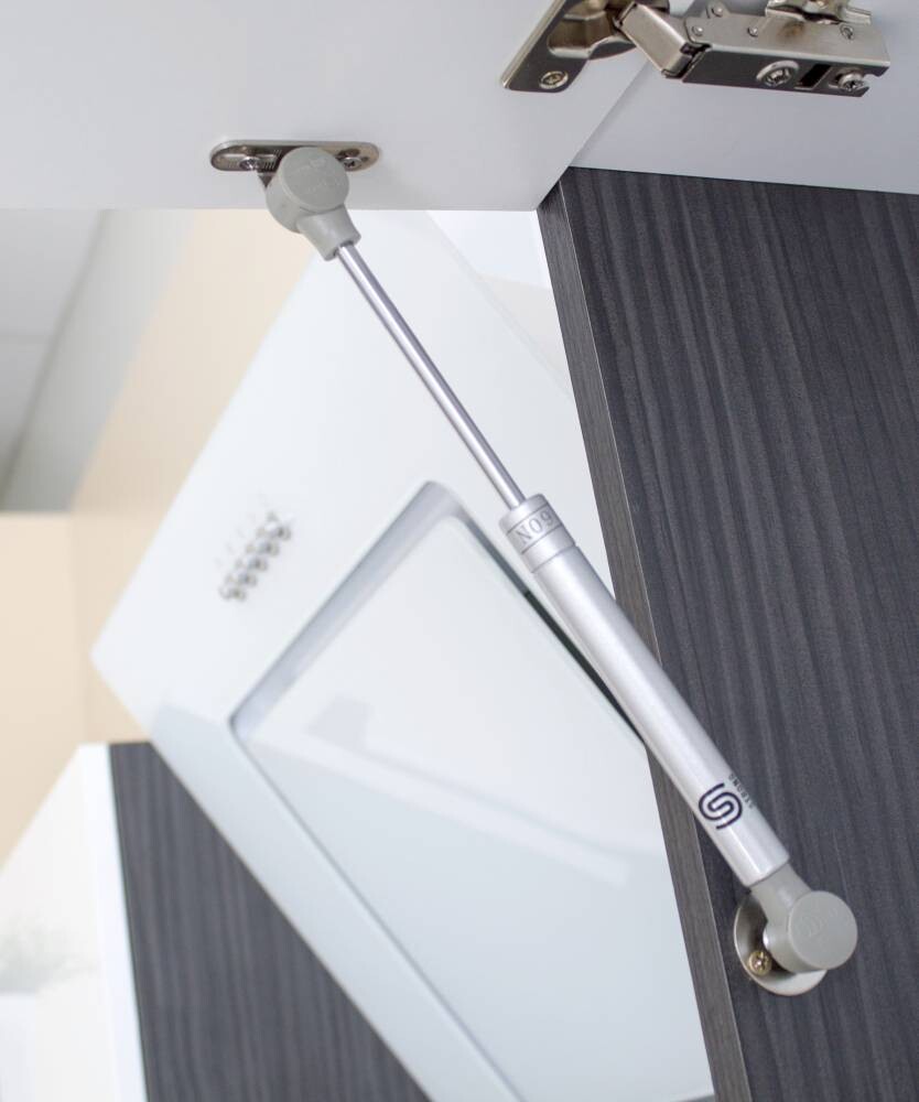 Respekta Winkelküche Amanda schwarz Hochglanz B/T/L: ca. 290x60x200 cm