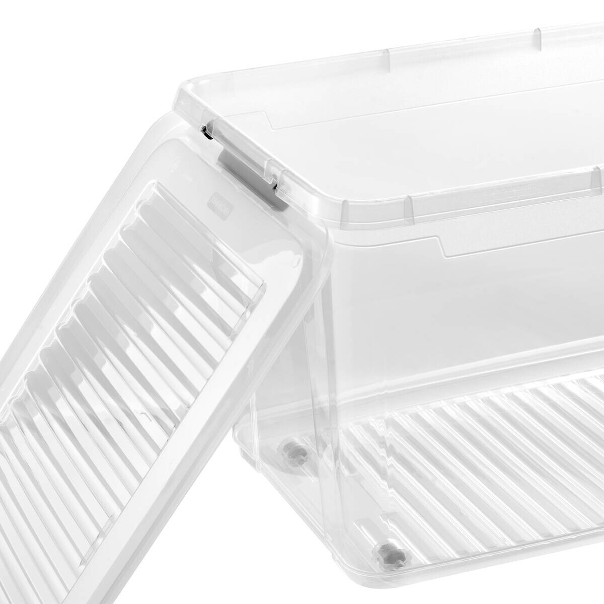 Aufbewahrungsbox transparent B/H/L: ca. 38x35,5x59 cm