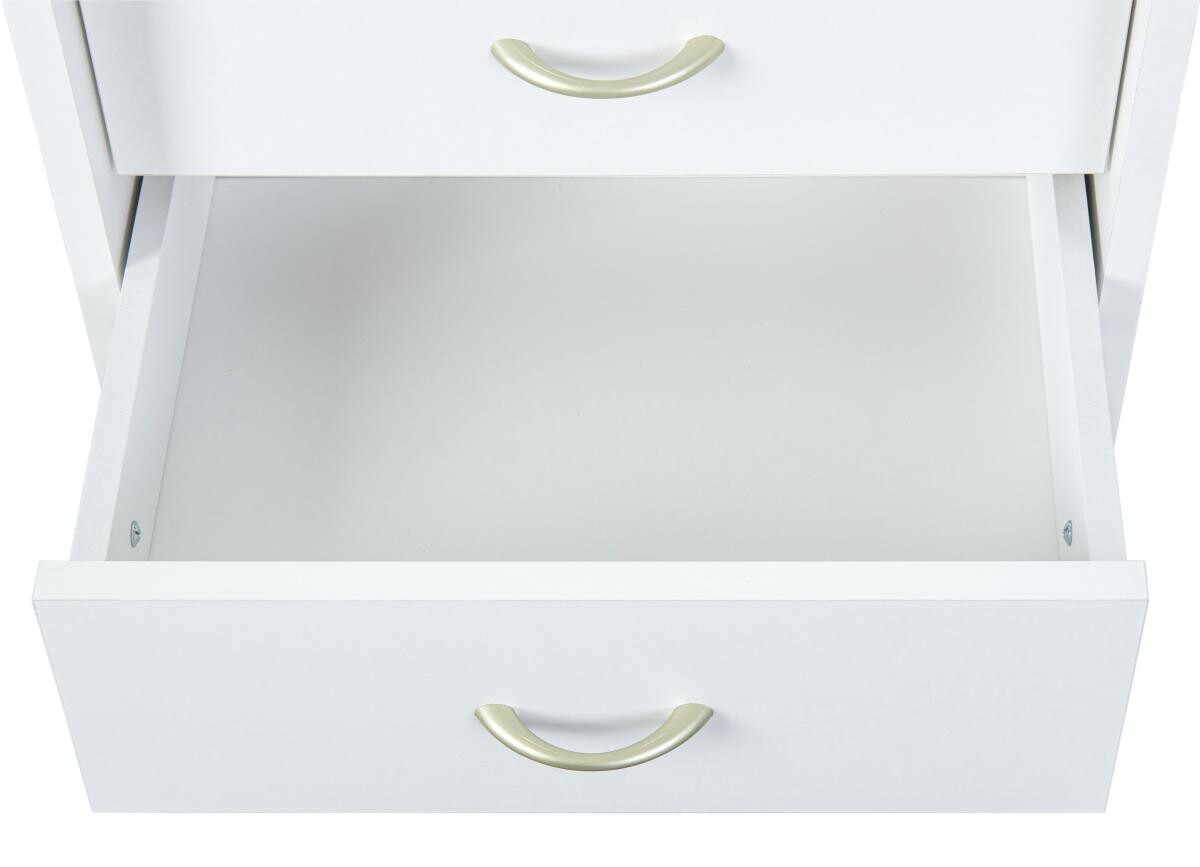 Rollcontainer Pronti weiß B/H/T: ca. 40x65x36 cm