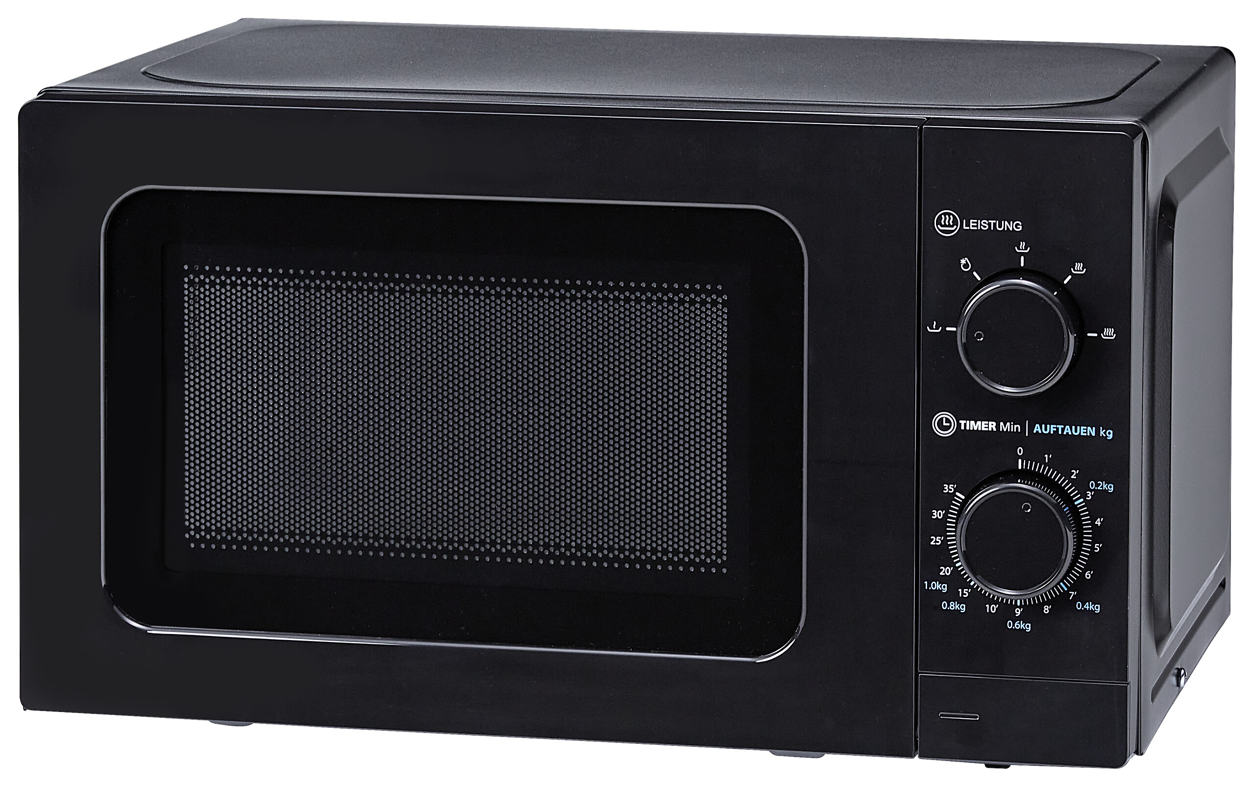 POCOline Mikrowelle MM720C2GX-PM schwarz Metall B/H/T: ca. 44x26x33 cm ca. 20 l