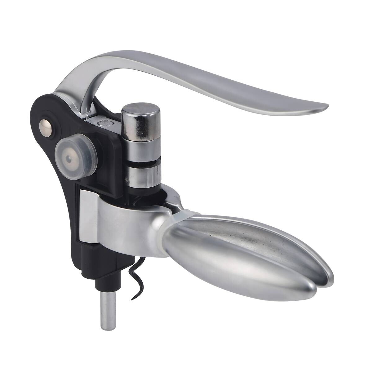 MASTERPRO Korkenzieher FOODIES OENOLOGY schwarz Edelstahl