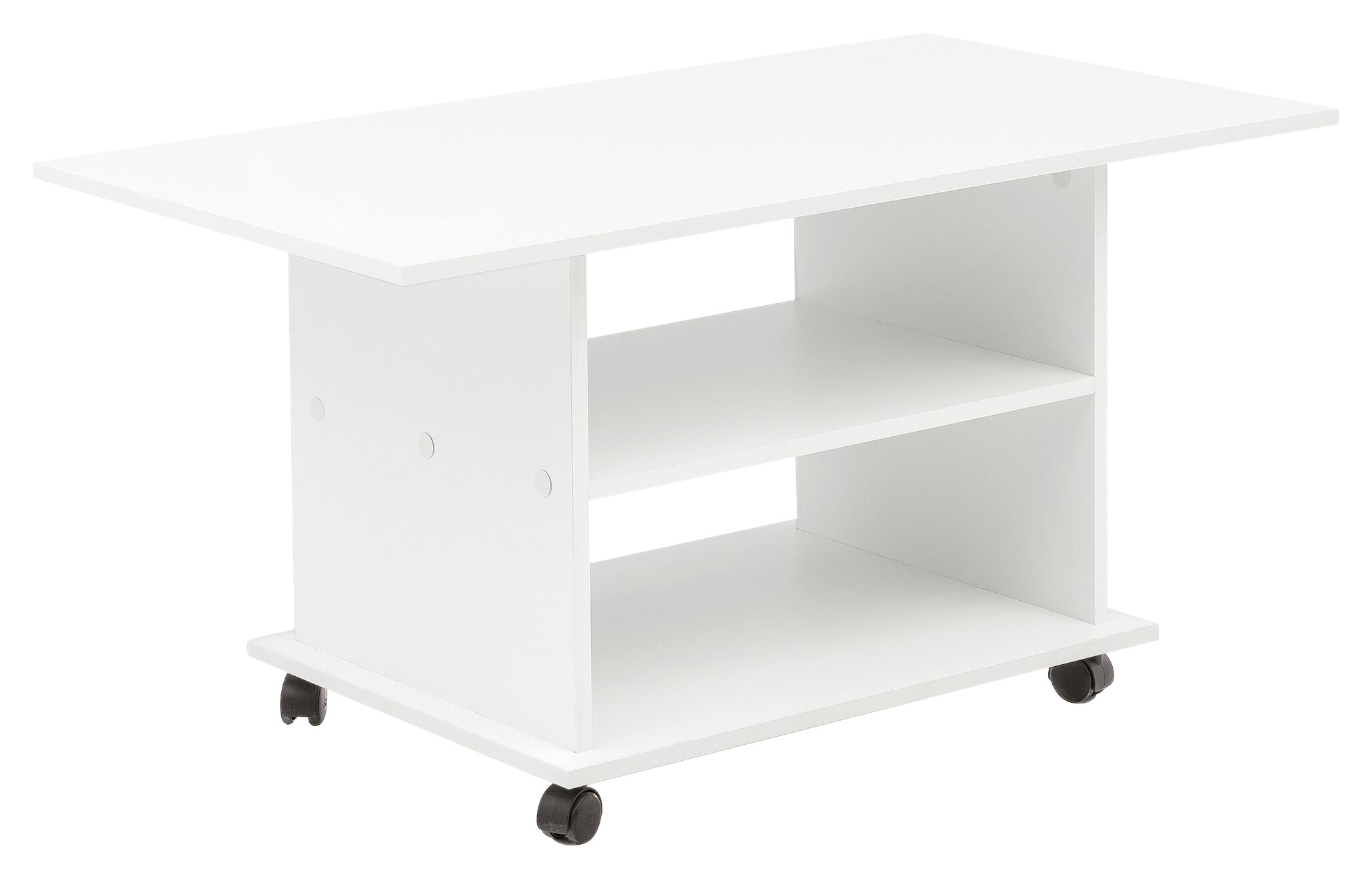 Wohnling Couchtisch weiß B/H/T: ca. 95x51x54 cm