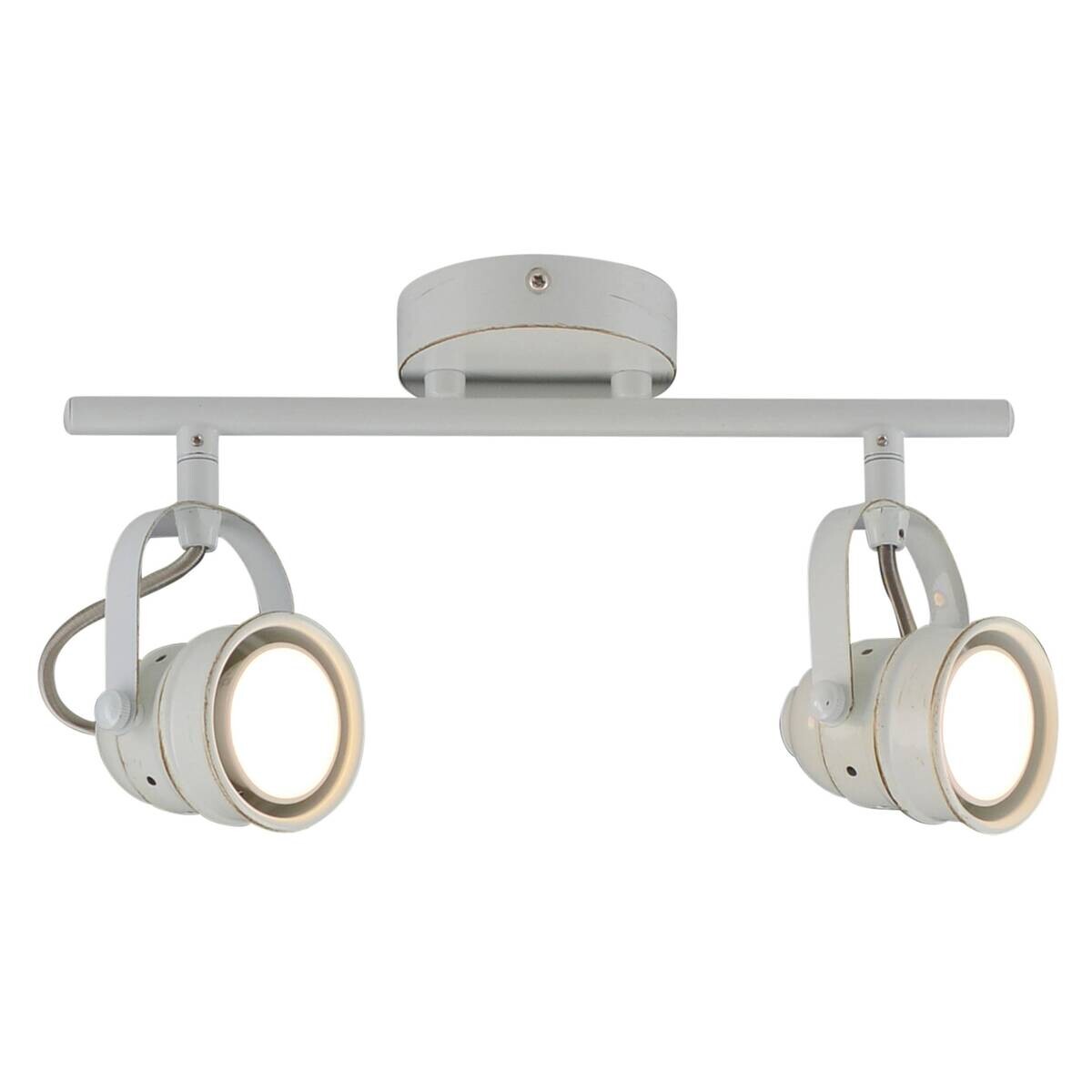 Näve Leuchten Spotleuchte 1222123 weiß Metall B/H/T: ca. 30x16x30 cm 2 Brennstellen