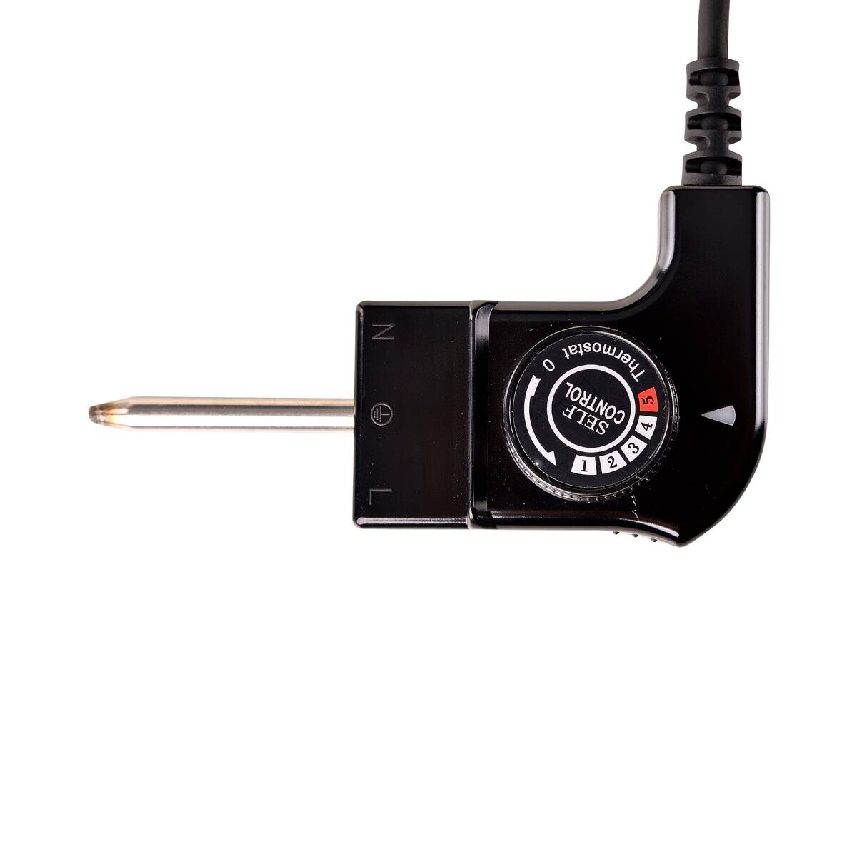 SWISS HOME Grillplatte schwarz Aluminium B/H/L: ca. 10,2x22,8x38,6 cm