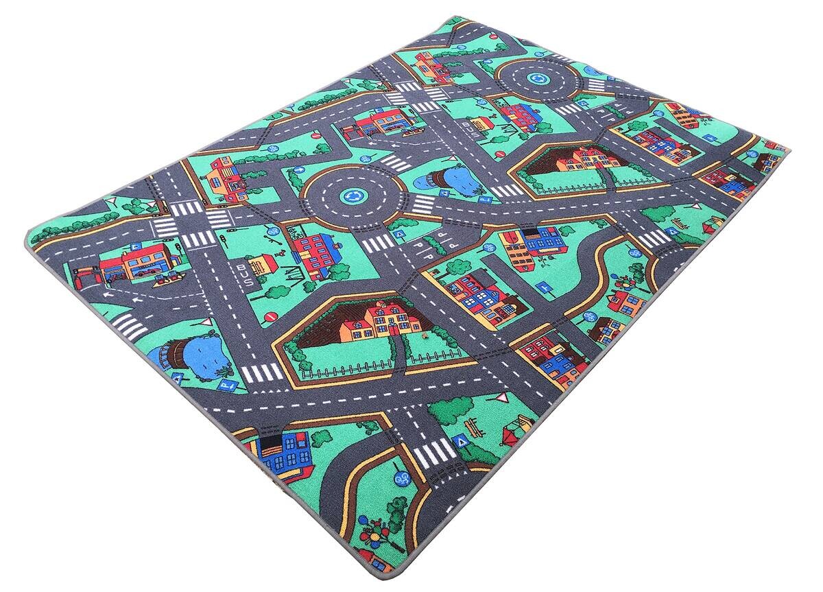 Straßenspielteppich bunt B/L: ca. 200x300 cm