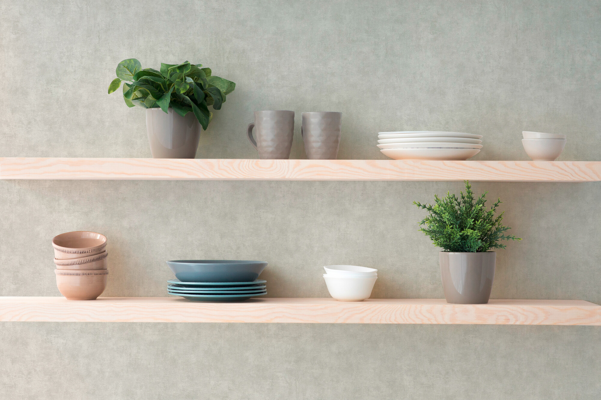 A.S.Creation Vliestapete grau B/H/D: ca. 53x1005x8,6 cm