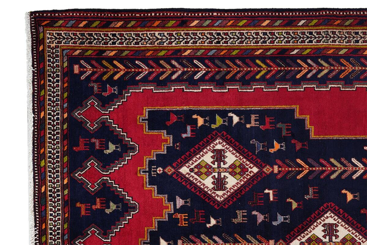 PersaTepp Teppich Afshar blau B/H/L: ca. 172x1x223 cm