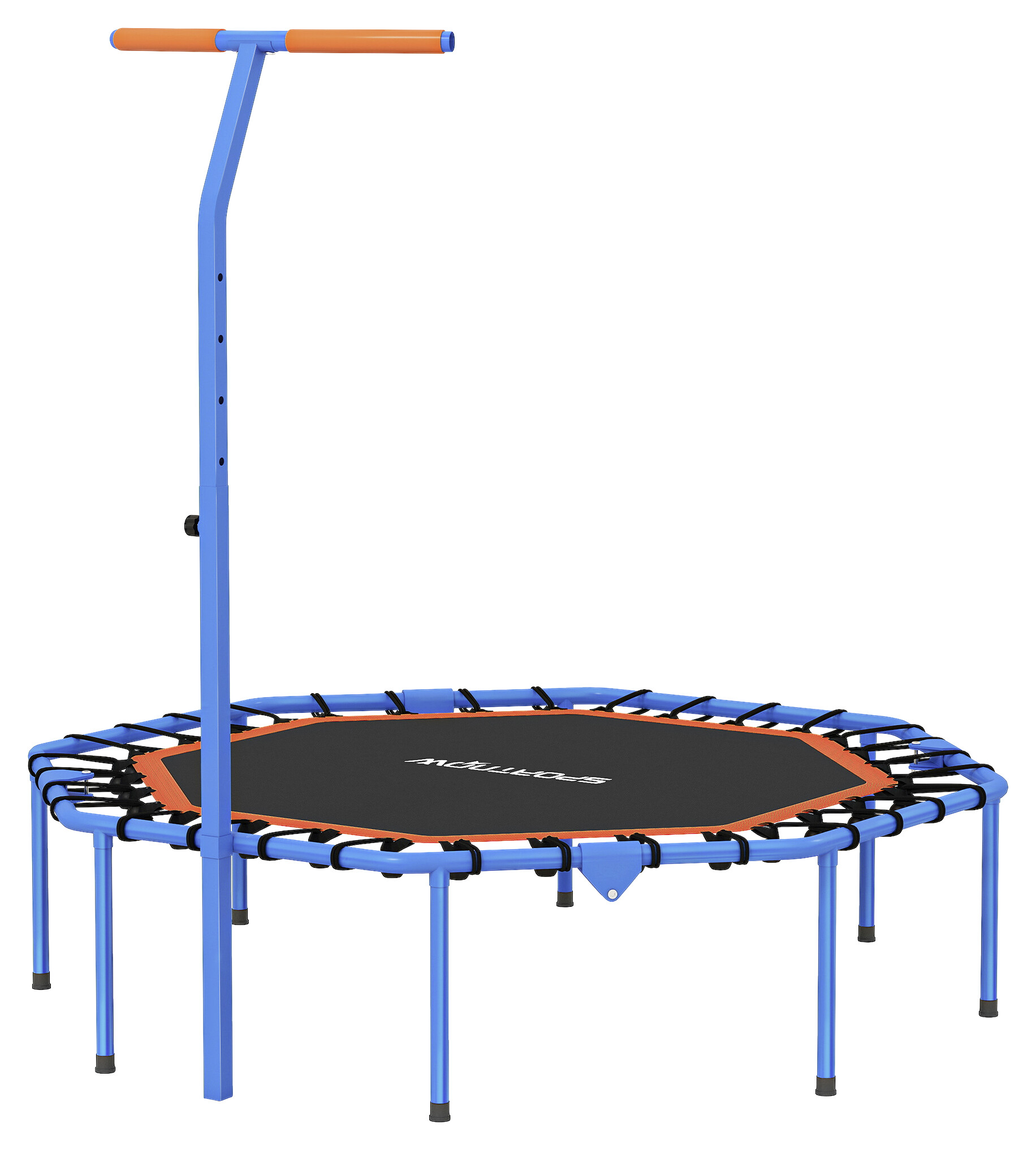 SPORTNOW Fitness Trampolin blau B/H/L: ca. 120x126x128 cm