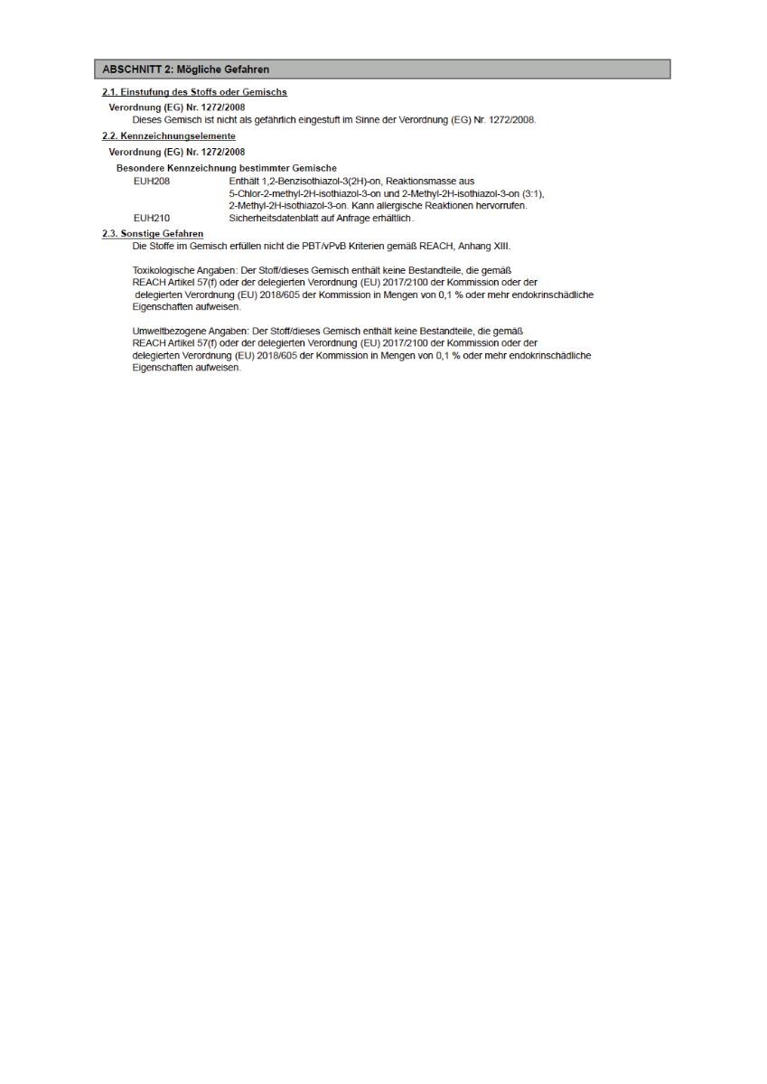 POCOline Acryl Klarlack farblos seidenmatt ca. 0,25 l