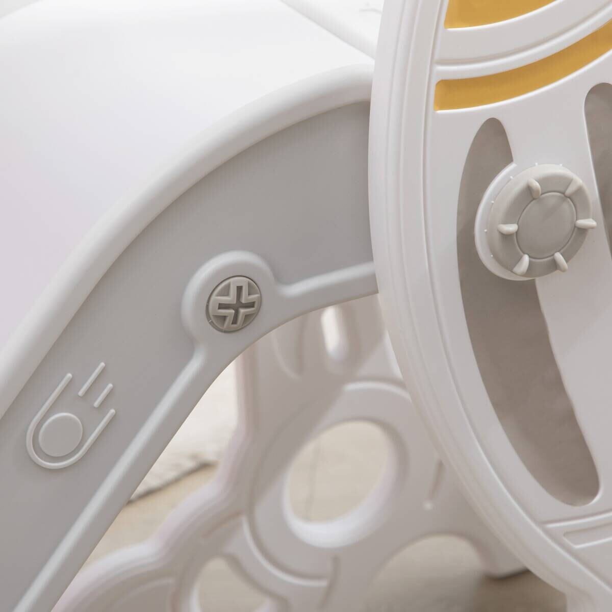 AIYAPLAY Outdoor-Spielzeug grau B/H/L: ca. 46,5x157x80 cm