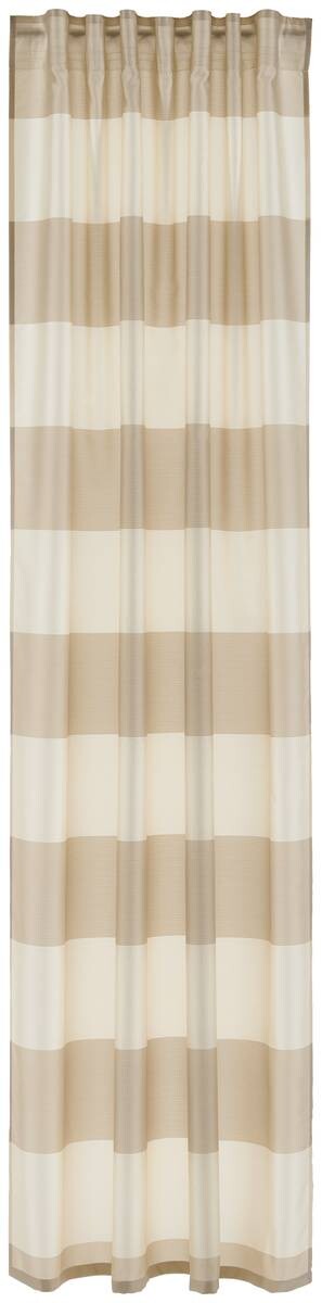 POCOline Kombivorhang Merle champagner B/L: ca. 140x245 cm