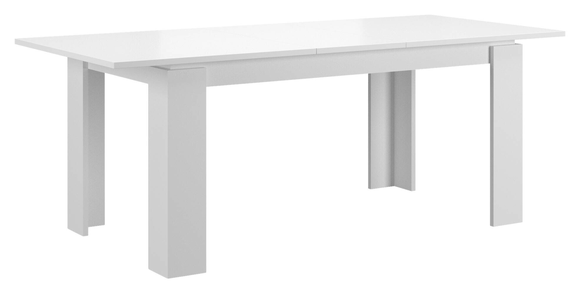 Esstisch Titan weiß B/H/L: ca. 90x76x200 cm