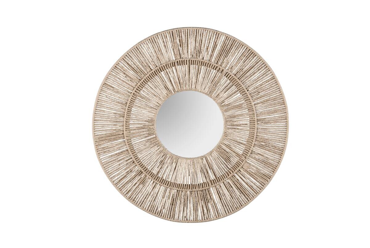 Dekospiegel Marlene natur B/H/T: ca. 80x80x9 cm