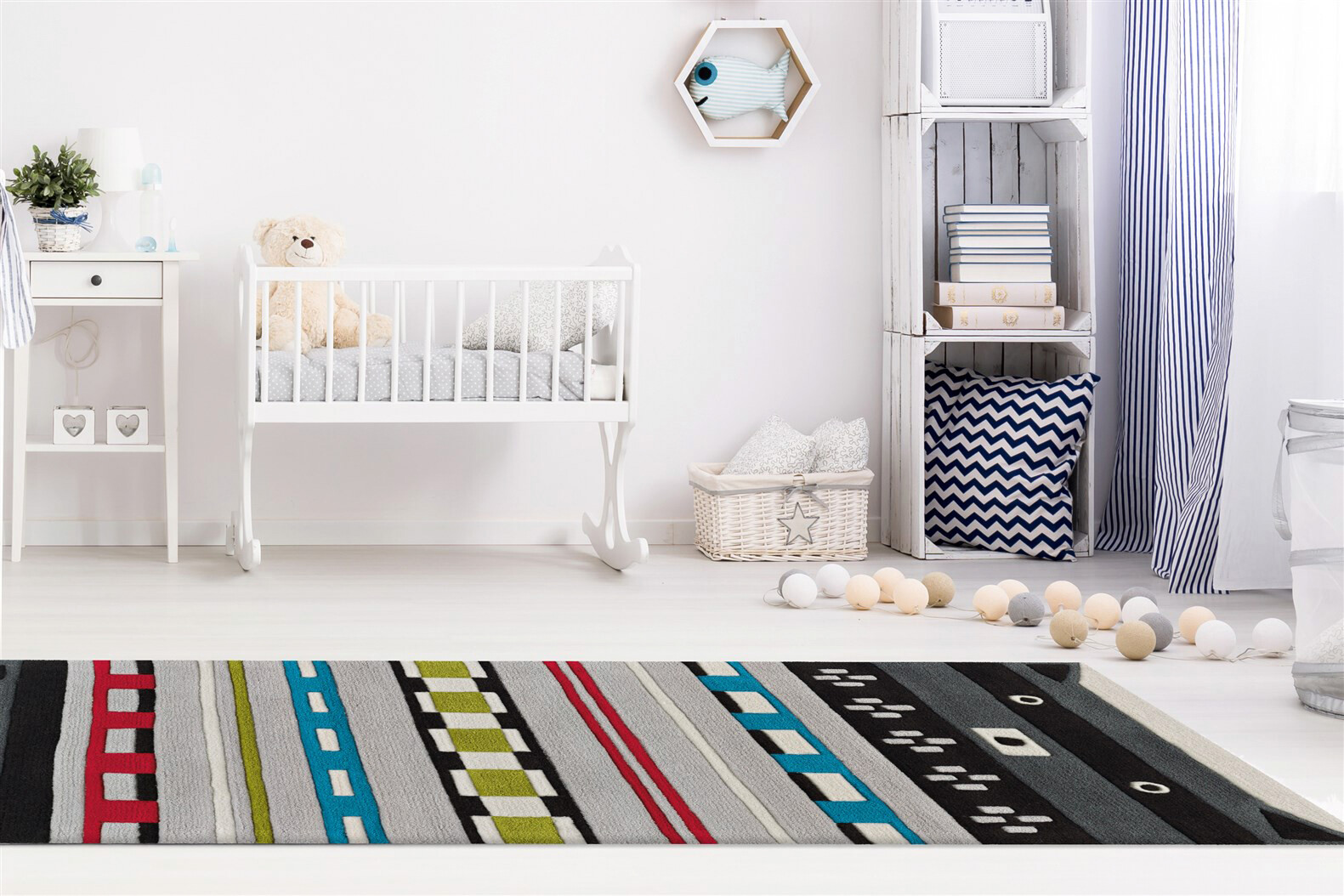 Arte Espina Kurzflorteppich Joy 4174 mehrfarbig B/L: ca. 75x160 cm