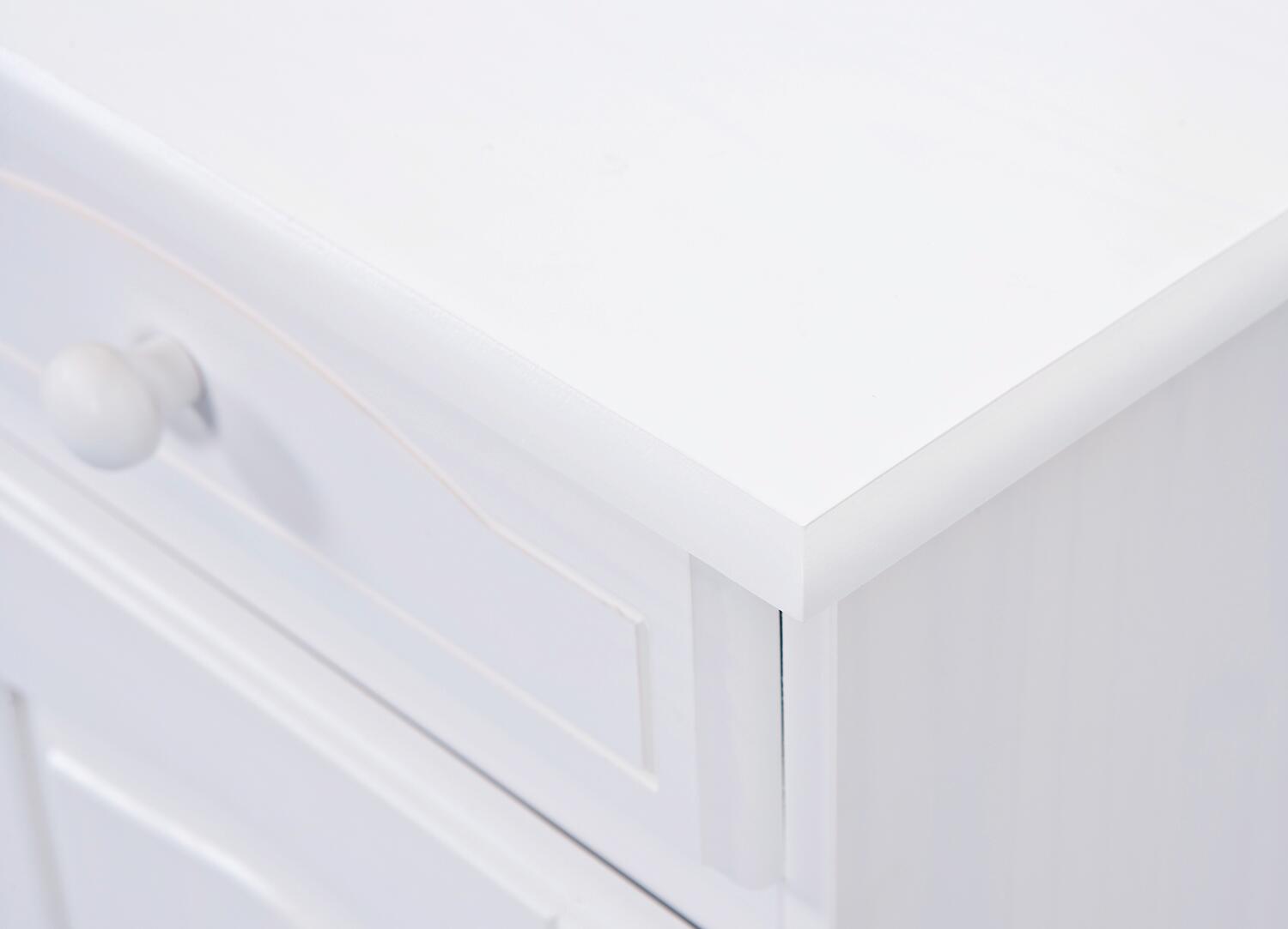 Kommode Lovi weiß lackiert B/H/T: ca. 88x87x43 cm