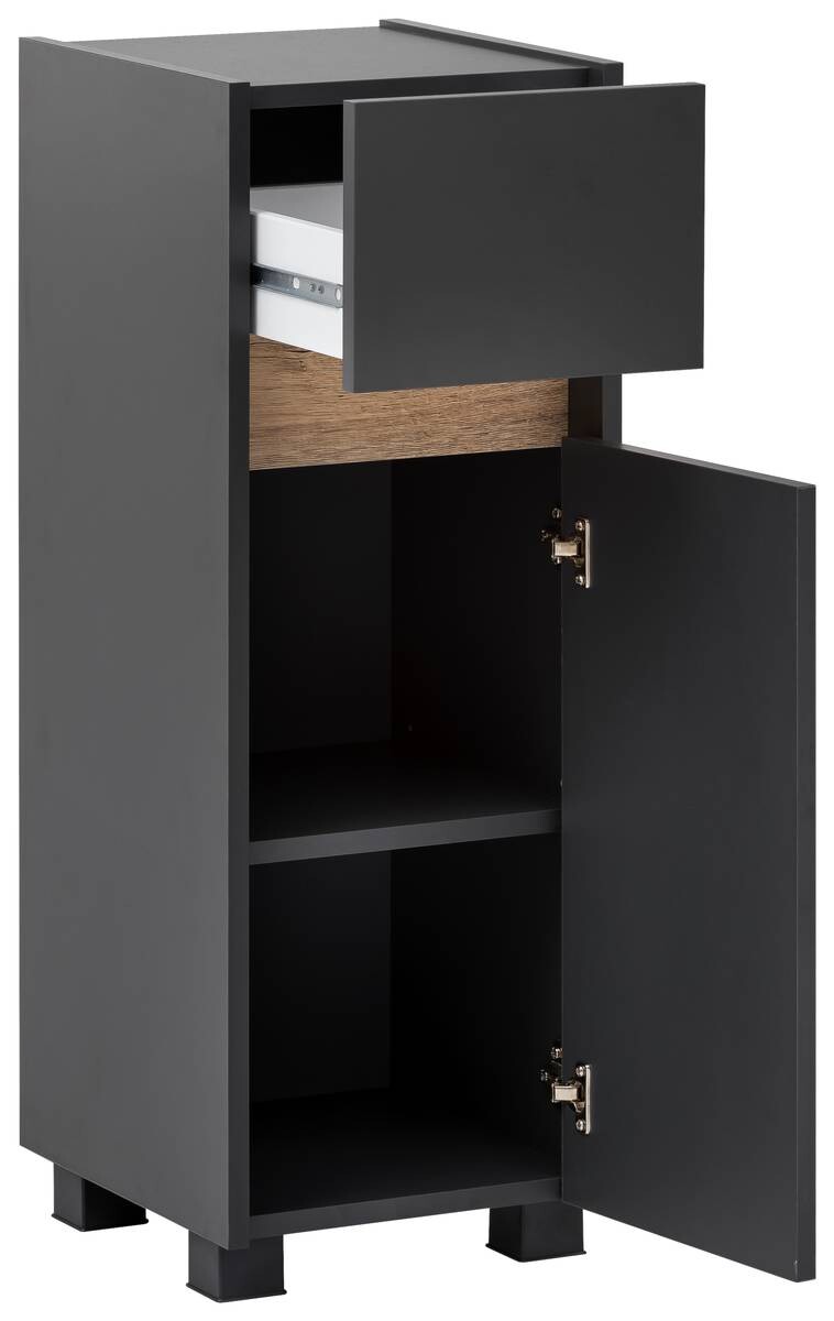 Midischrank Cosmo anthrazit B/H/T: ca. 30,2x84,8x33 cm