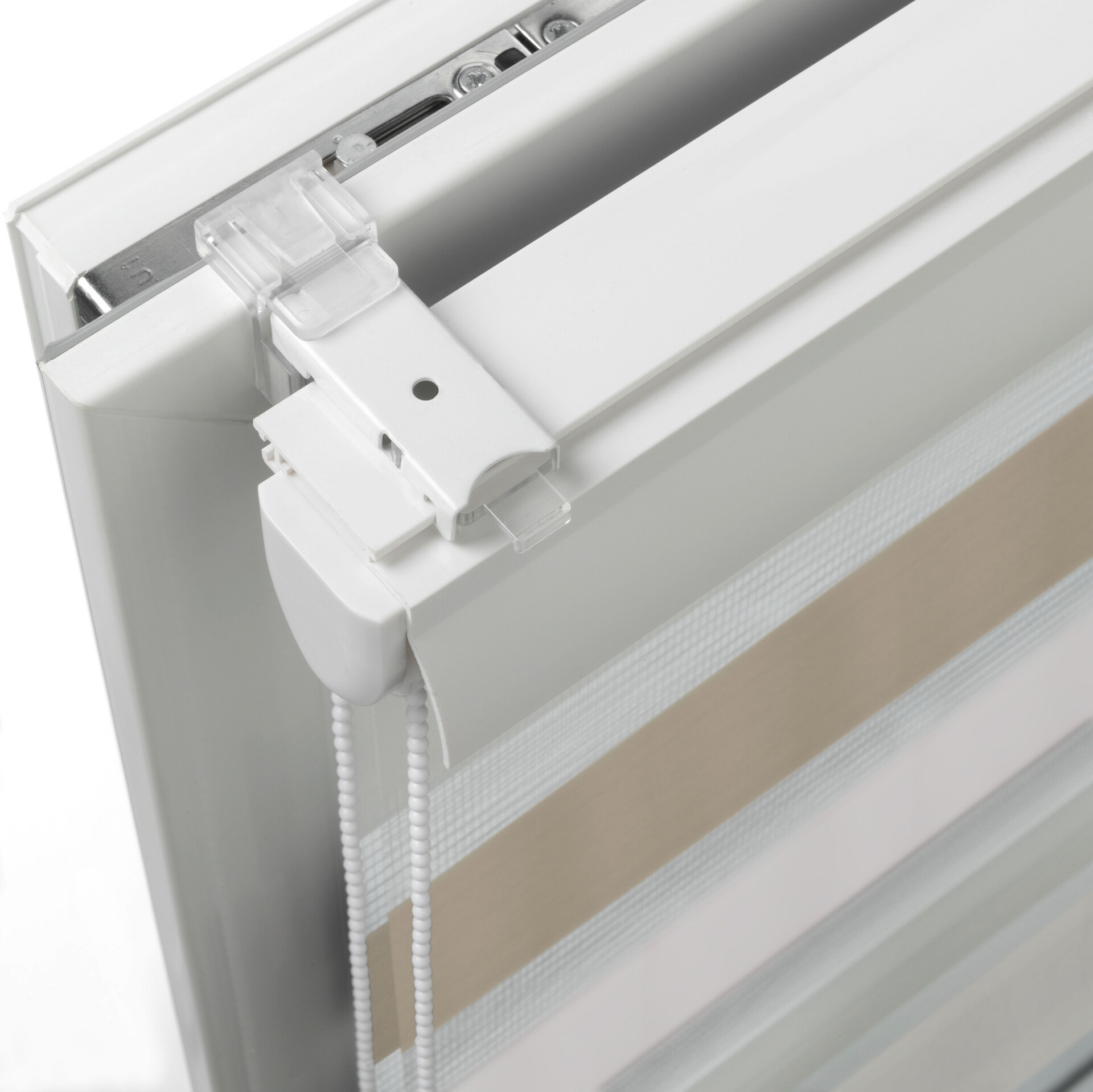 Boviva Doppelrollo mit Blende weiß B/L: ca. 90x160 cm