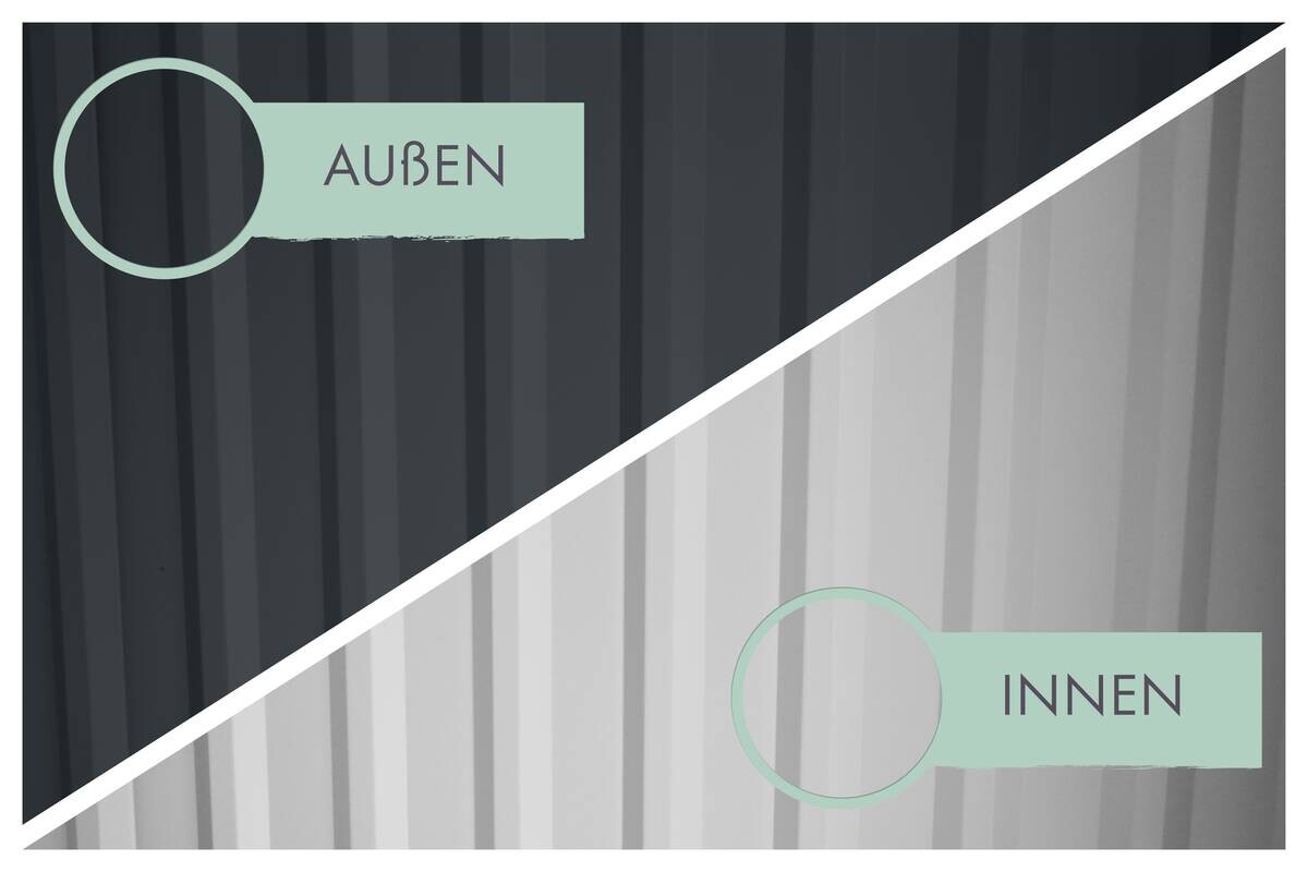 Karibu Gartenhaus Indra 2 anthrazit B/H/T: ca. 206x213x206 cm