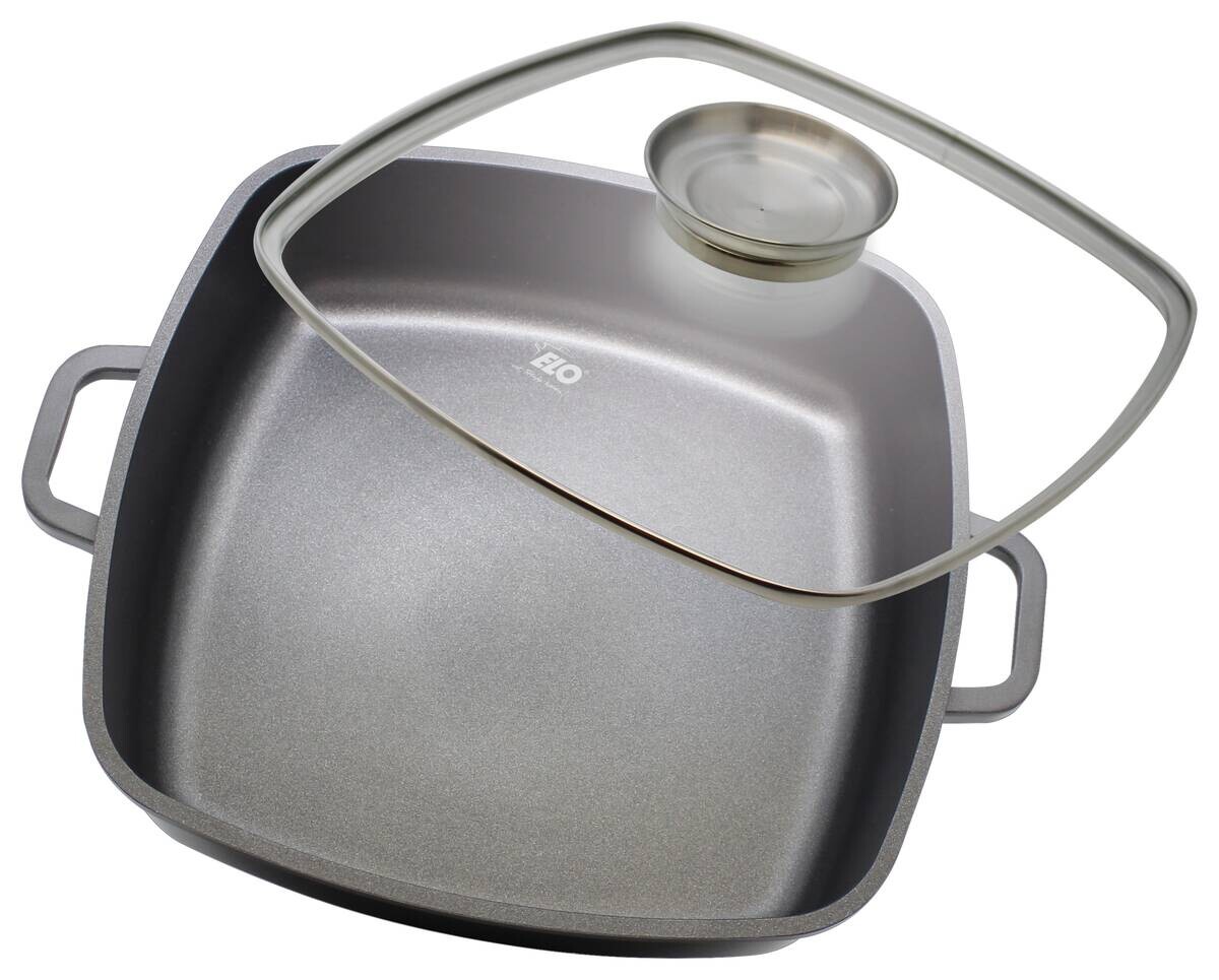 ELO Servierpfanne schwarz Aluguss