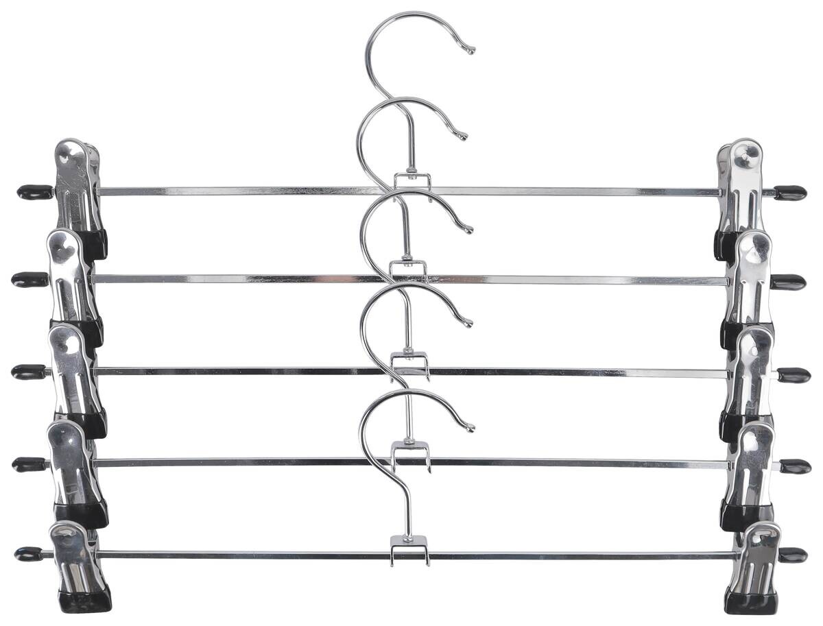 Kleiderbügel silber Metall