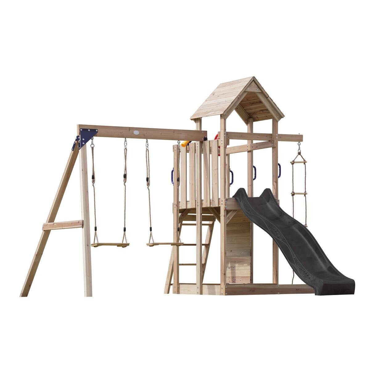 AXI Spielturm Moos braun B/H/L: ca. 342x267x375 cm