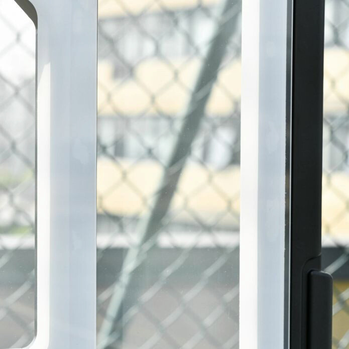 HOMCOM Basketballkorb schwarz B/H/L: ca. 83x260x75 cm