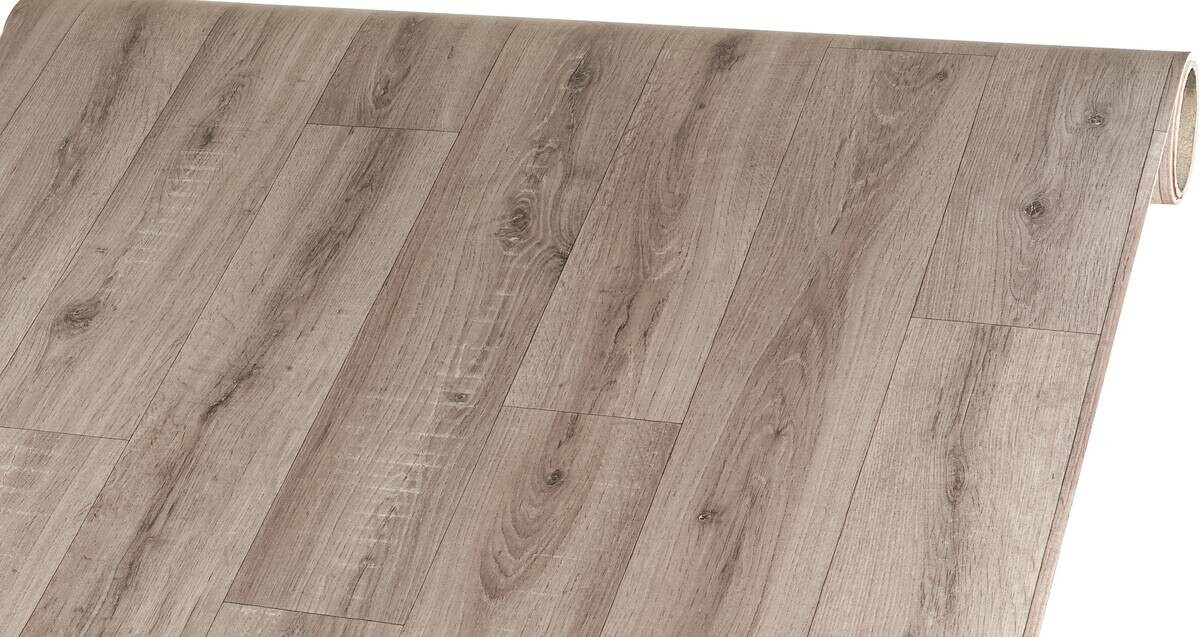 Vinylboden Bingo grau Eiche B: ca. 200 cm pro m²