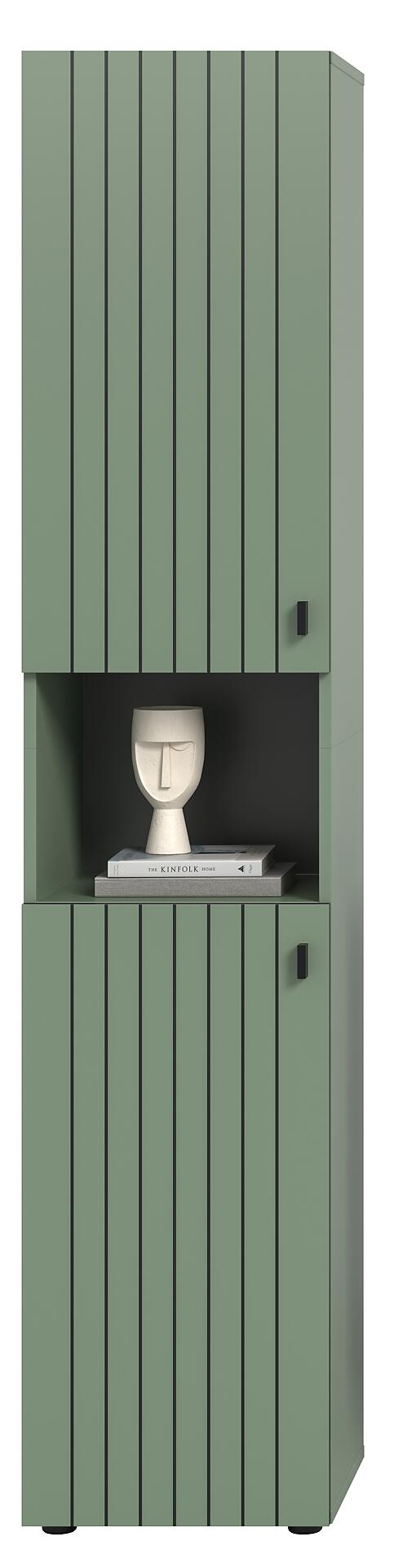 Garderobenschrank STATION grün B/H/T: ca. 40x192x37 cm