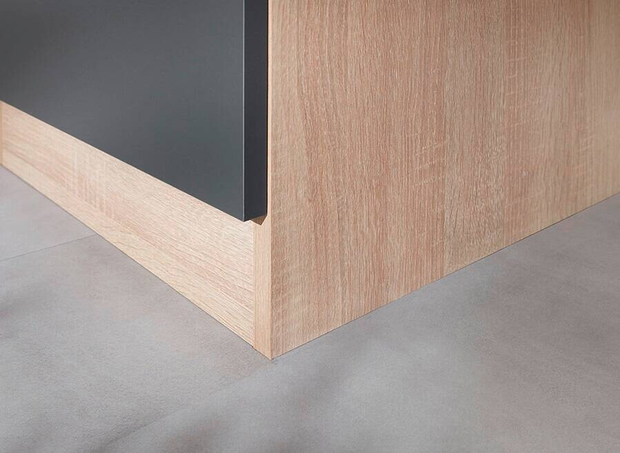 Apothekerschrank Merle grau B/H/T: ca. 30x145x60 cm