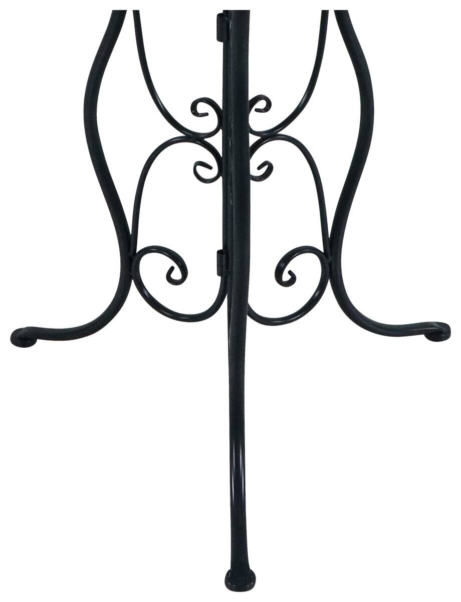 AXI Outdoor Living Bistroset Eloise anthrazit Metall B/H/L: ca. 60x92x60 cm