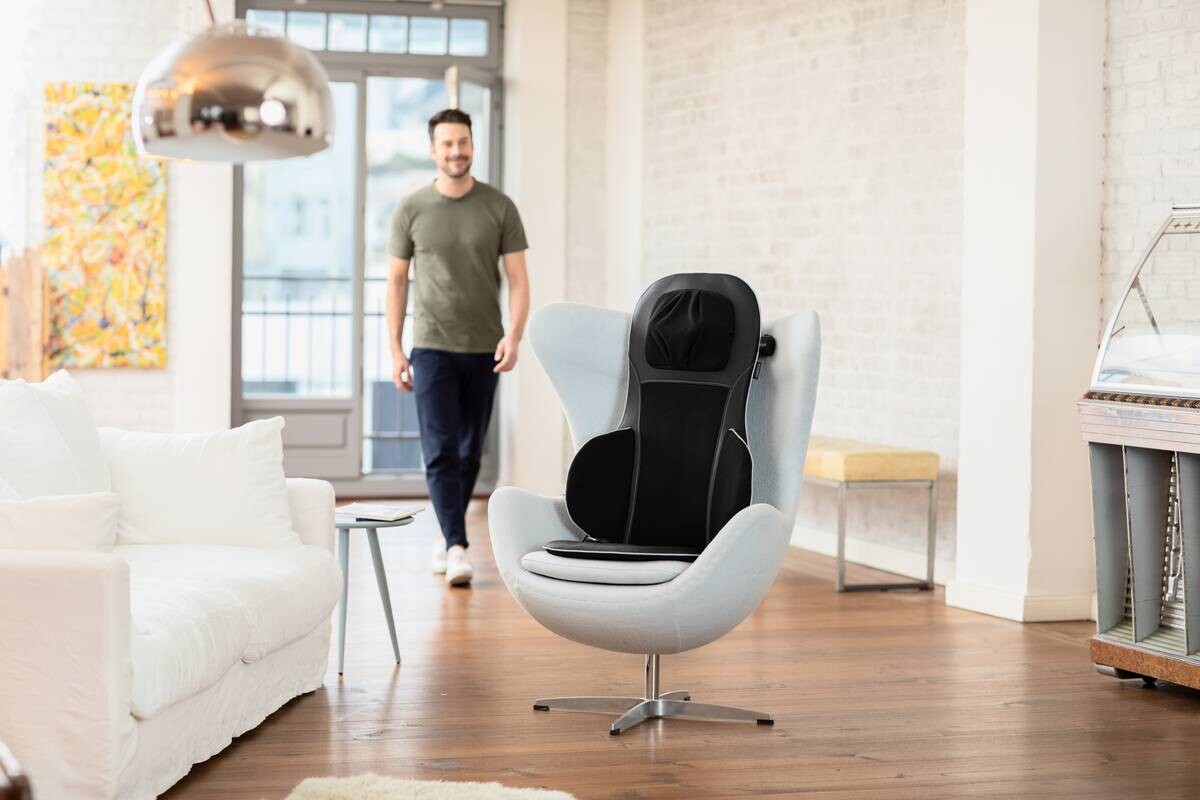 medisana Massagesitzauflage MC 823 schwarz B/H/T: ca. 42,5x110x18 cm ca. 40 W