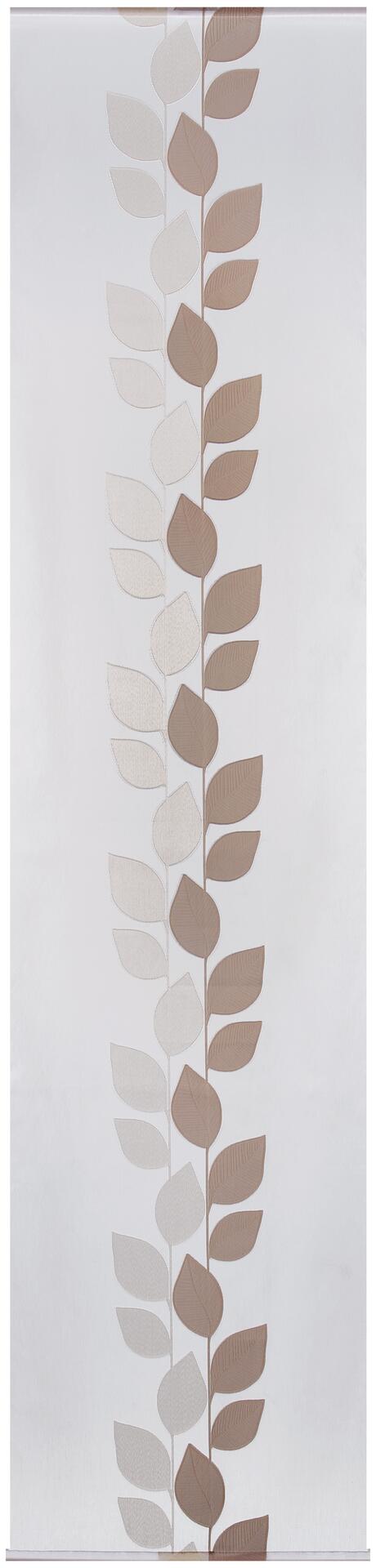 POCOline Schiebevorhang Pantheon natur B/L: ca. 60x245 cm