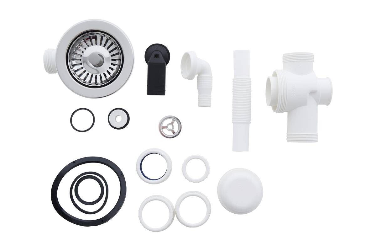 Respekta Einbauspüle Houston 80 x 50 S schwarz Mineralite B/H/T: ca. 80x21x50 cm