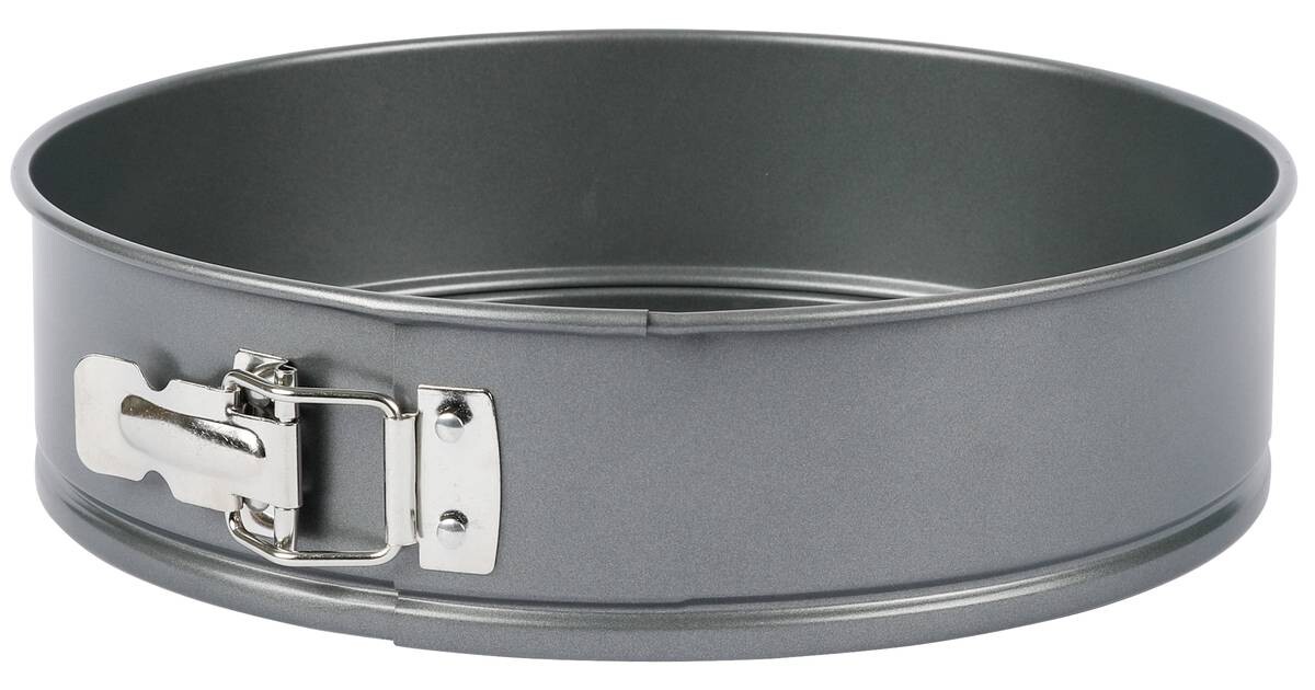Springform grau Stahlblech