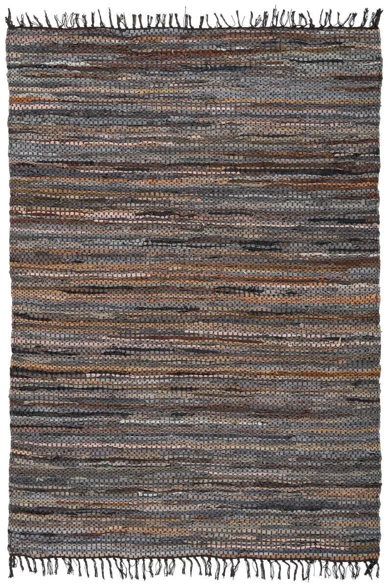 Kayoom Kurzflorteppich Sonipat 110 braun B/L: ca. 70x200 cm