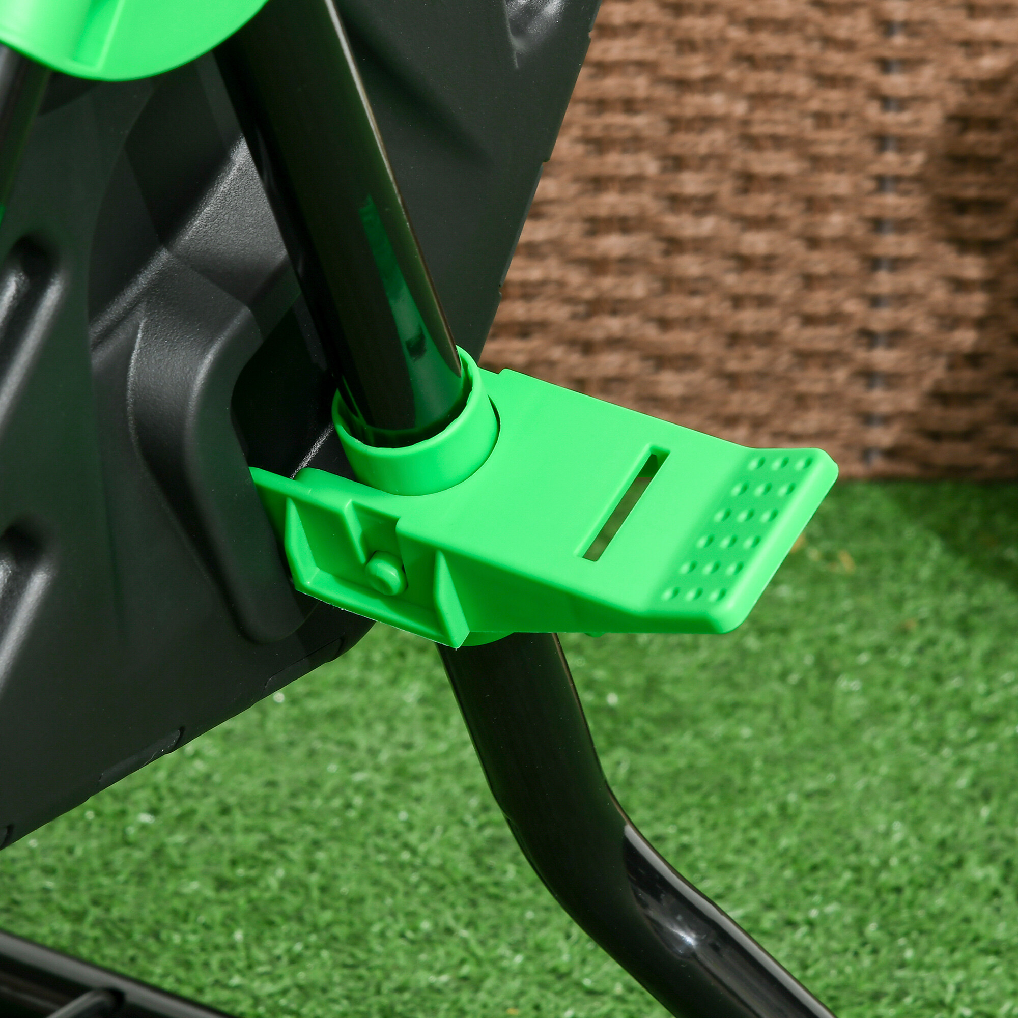 Outsunny Komposter schwarz B/H/L: ca. 49x77x60 cm