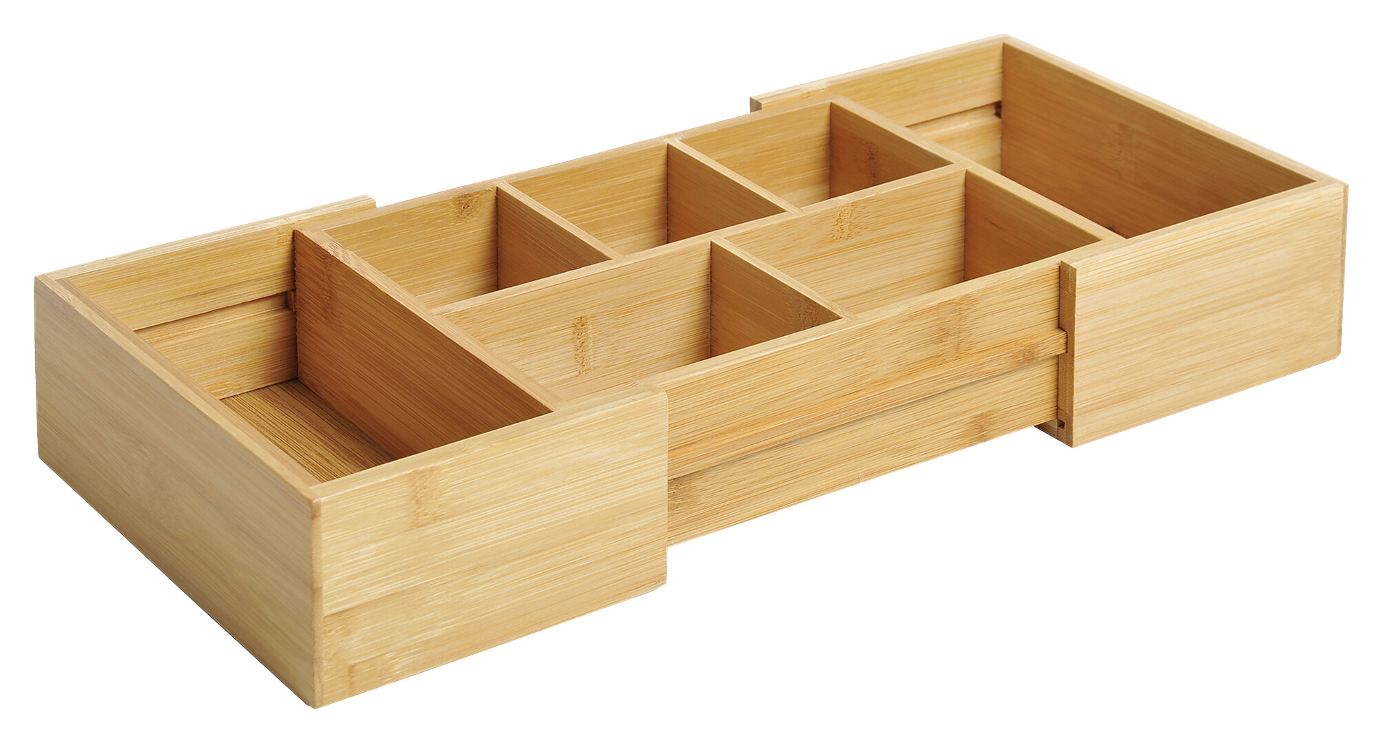 Aufbewahrungsbox 833-470 natur Bambus B/H/T: ca. 24,6x17,6x7 cm